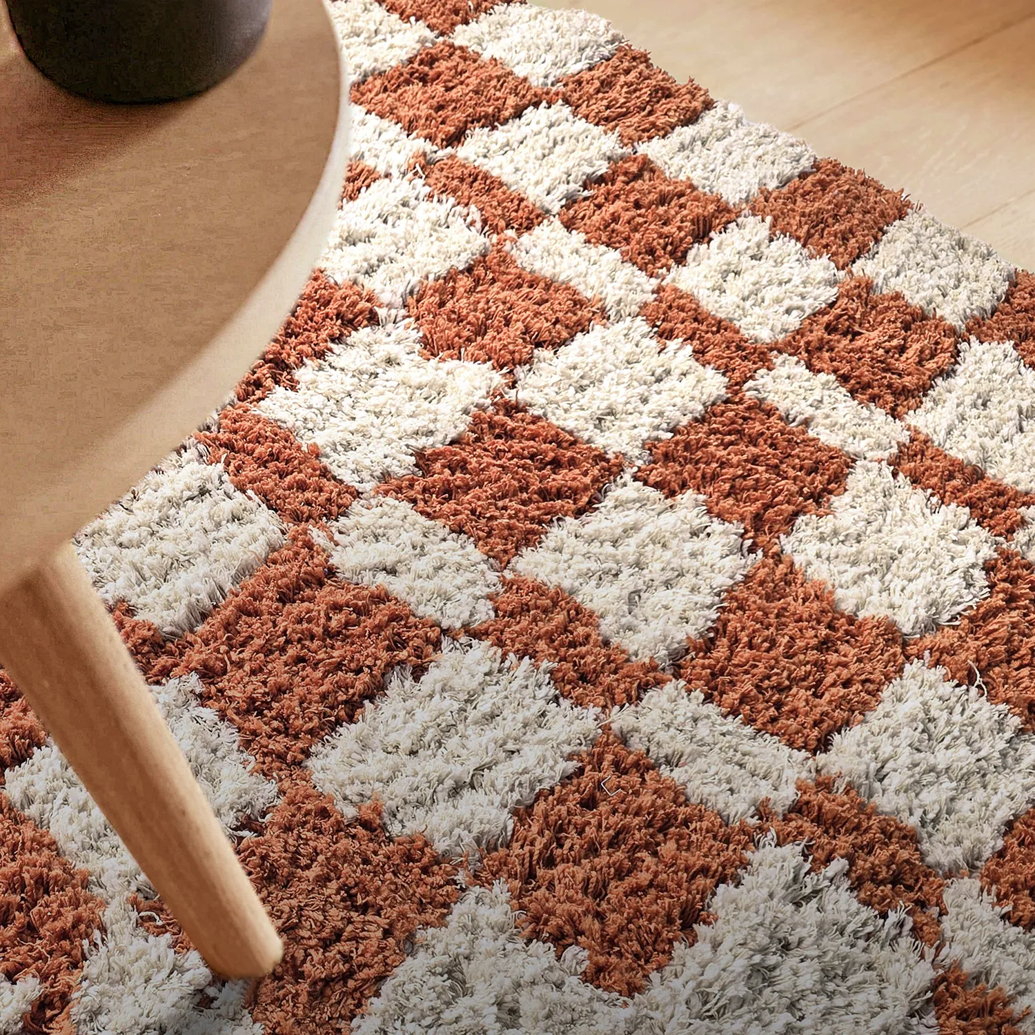 Ryetepper - Atrani Natural Cotton Shaggy (oransje)