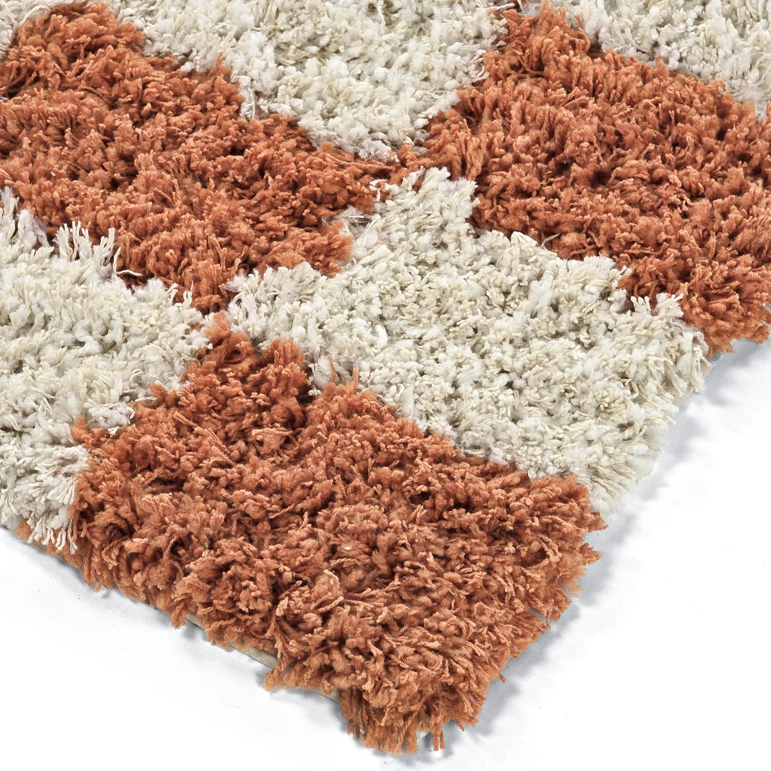 Ryetepper - Atrani Natural Cotton Shaggy (oransje)