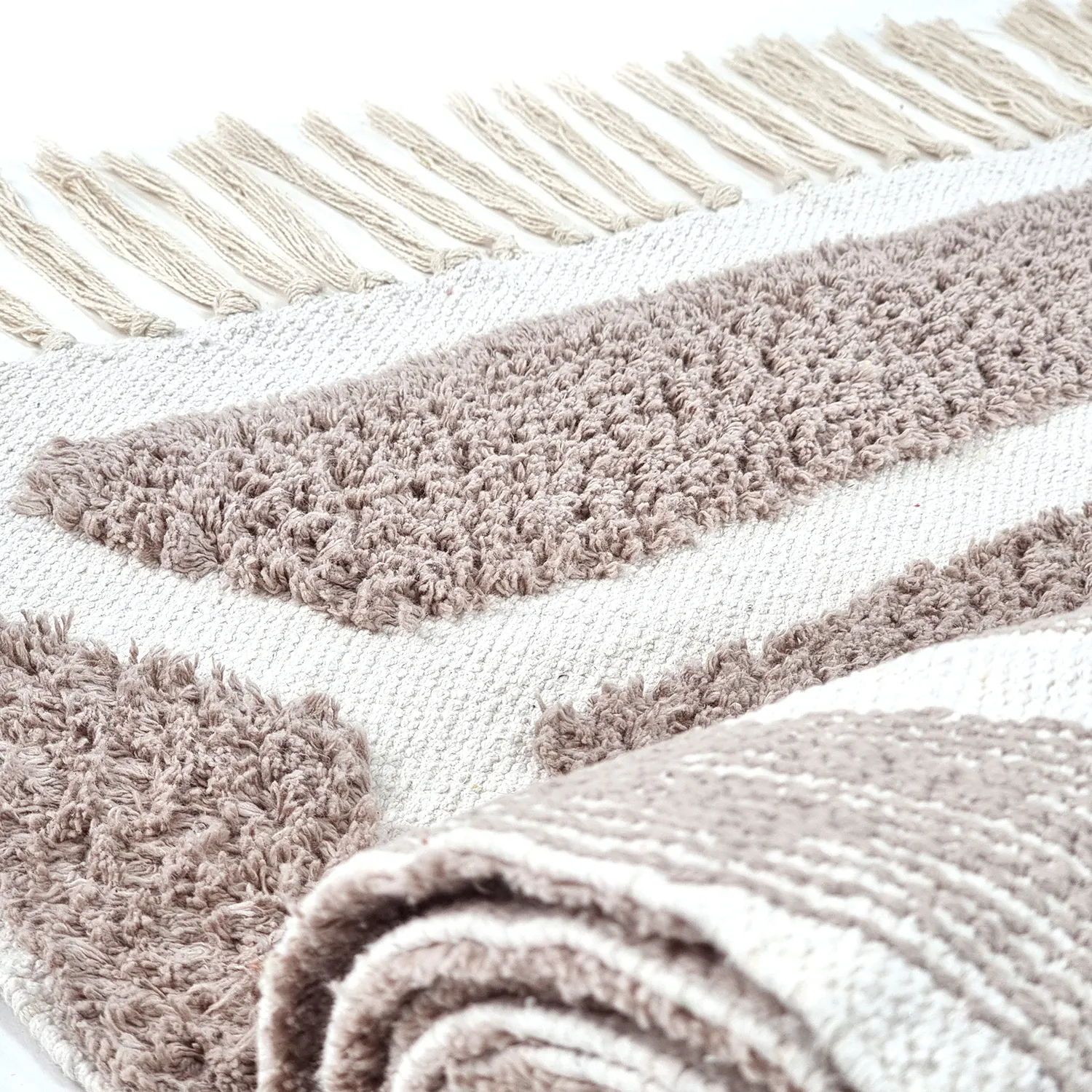 Ryetepper - Callista Natural Cotton Shaggy (taupe)