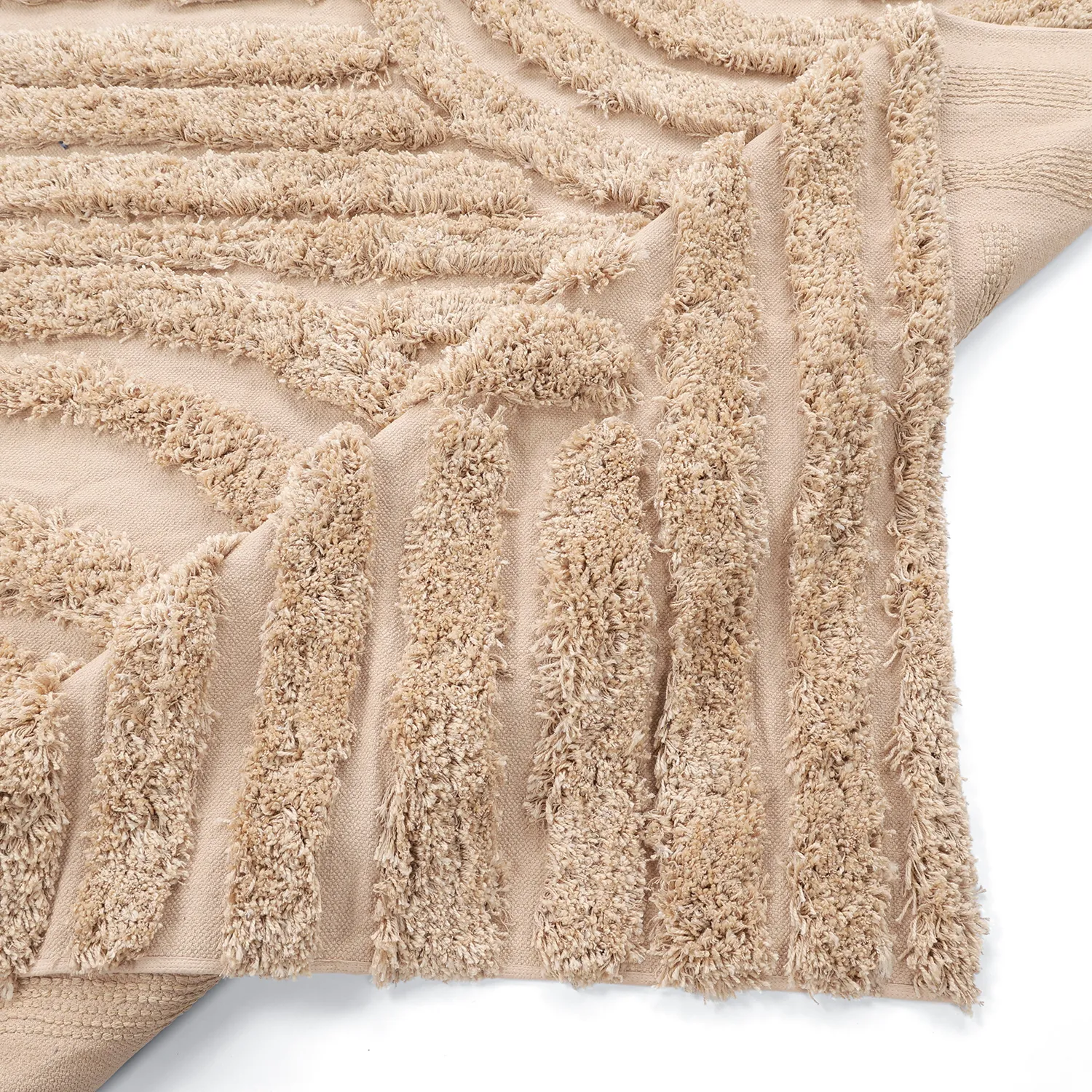 Ryetepper - Cazorla Natural Cotton Shaggy (beige)