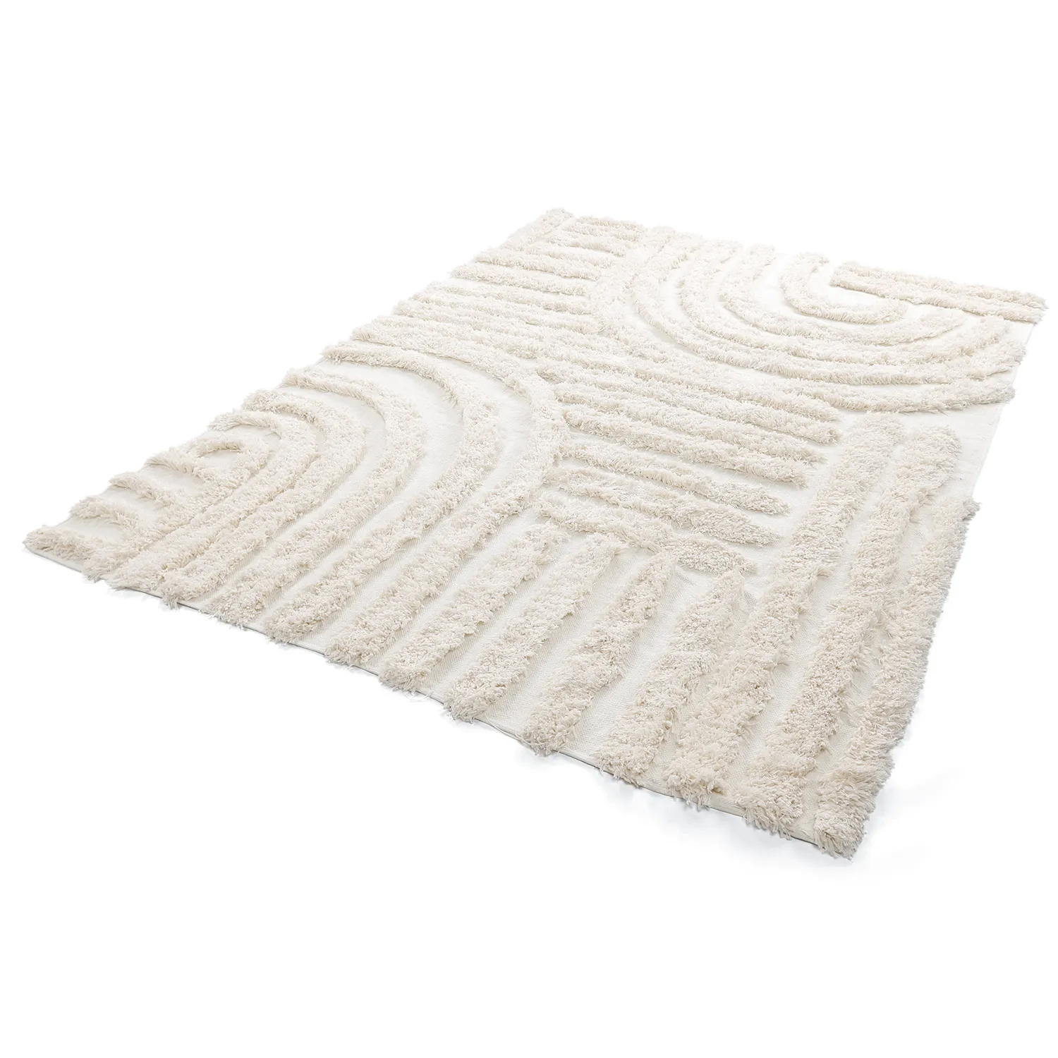 Ryetepper - Cazorla Natural Cotton Shaggy (off-white)