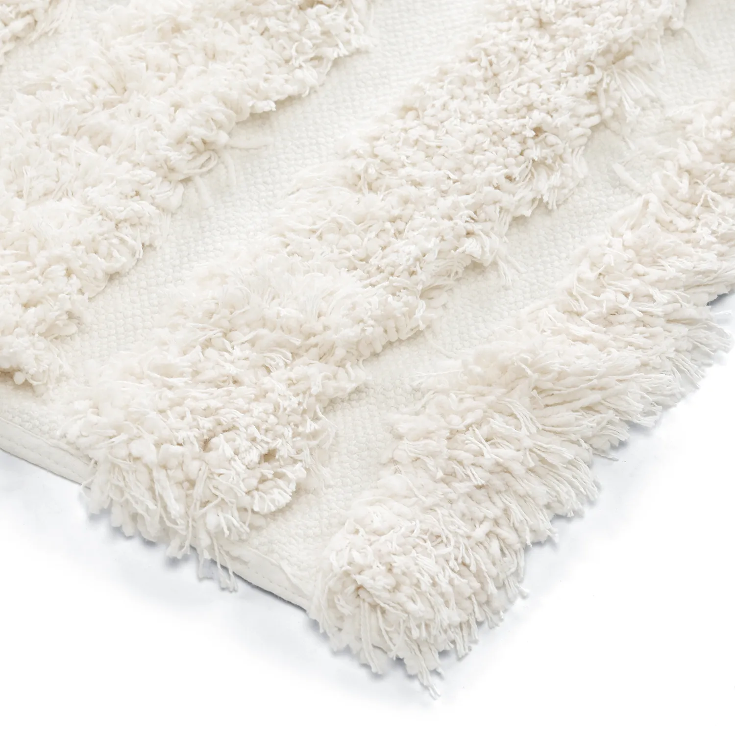 Ryetepper - Cazorla Natural Cotton Shaggy (off-white)