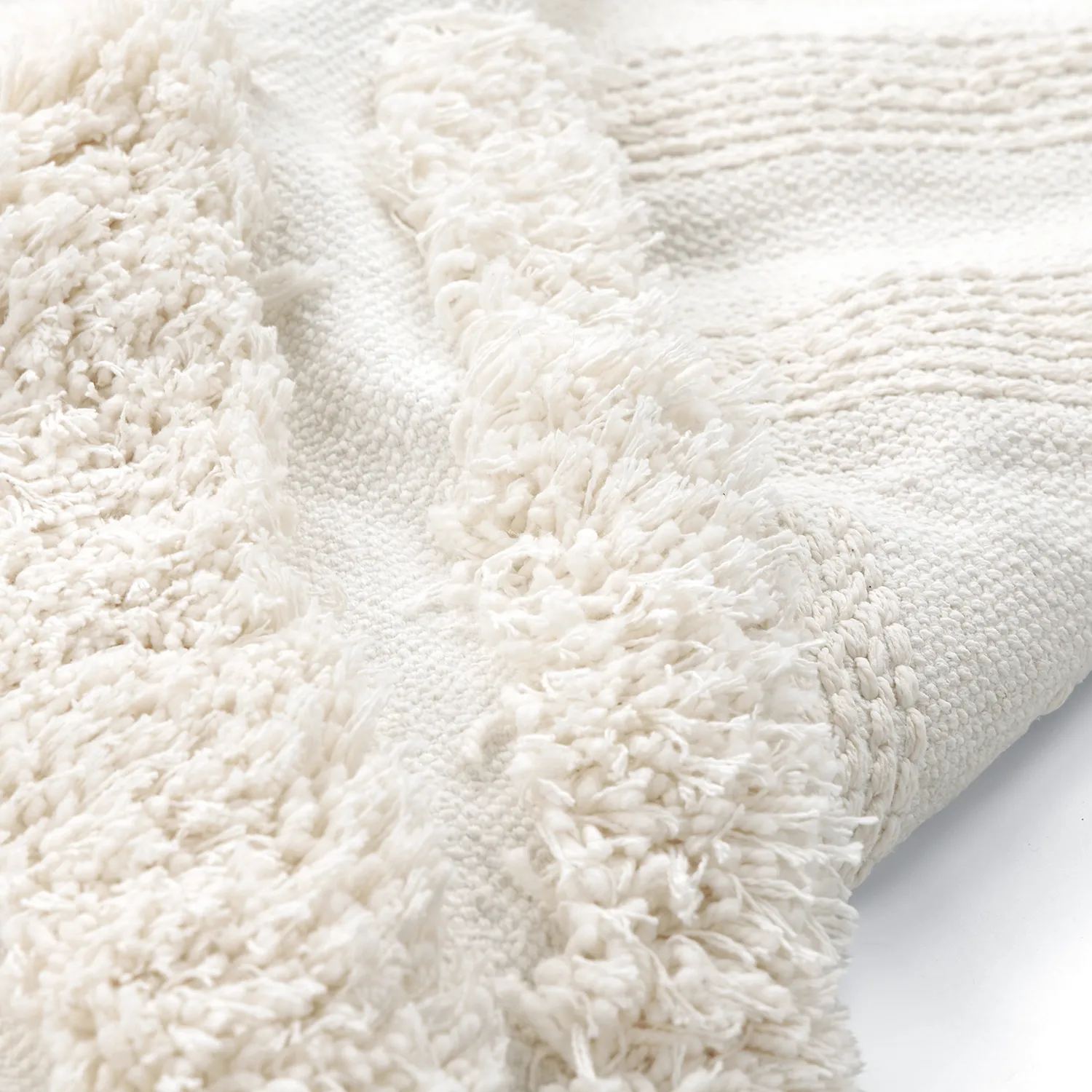 Ryetepper - Cazorla Natural Cotton Shaggy (off-white)