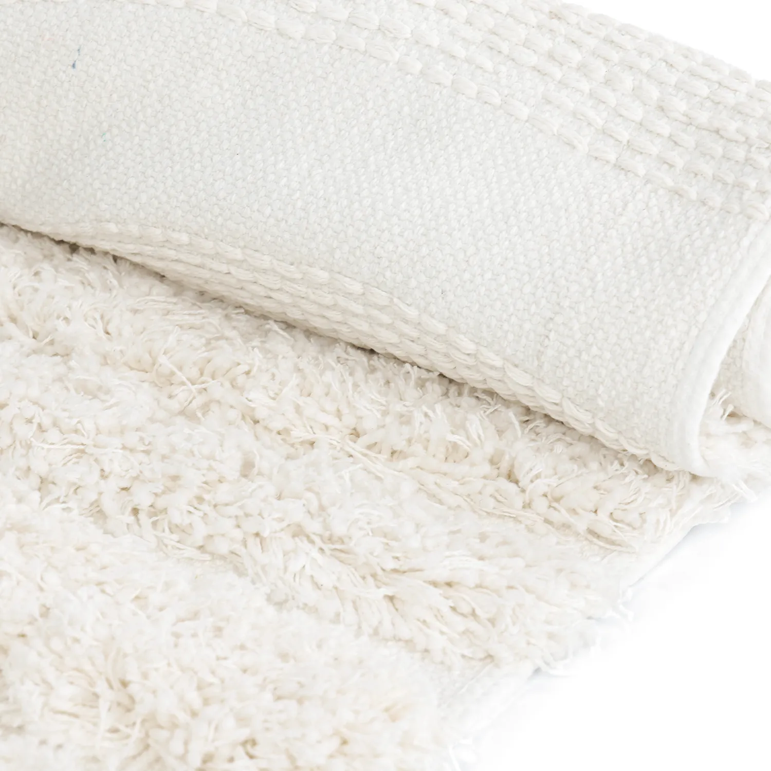 Ryetepper - Cazorla Natural Cotton Shaggy (off-white)