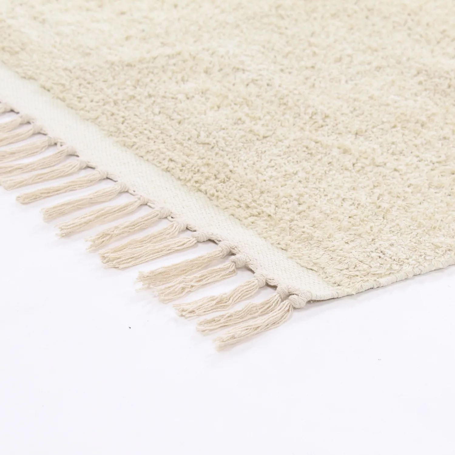 Ryetepper - Celina Natural Cotton Shaggy (off white/beige)