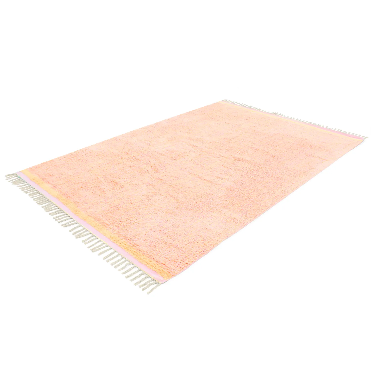 Ryetepper - Celina Natural Cotton Shaggy (rosa/beige)