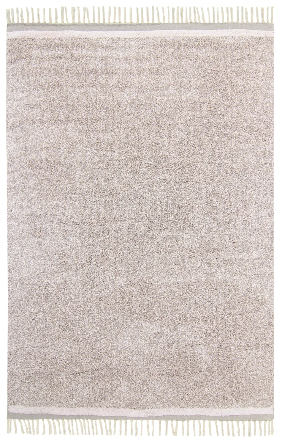 Ryetepper - Celina Natural Cotton Shaggy (taupe/lavendel)