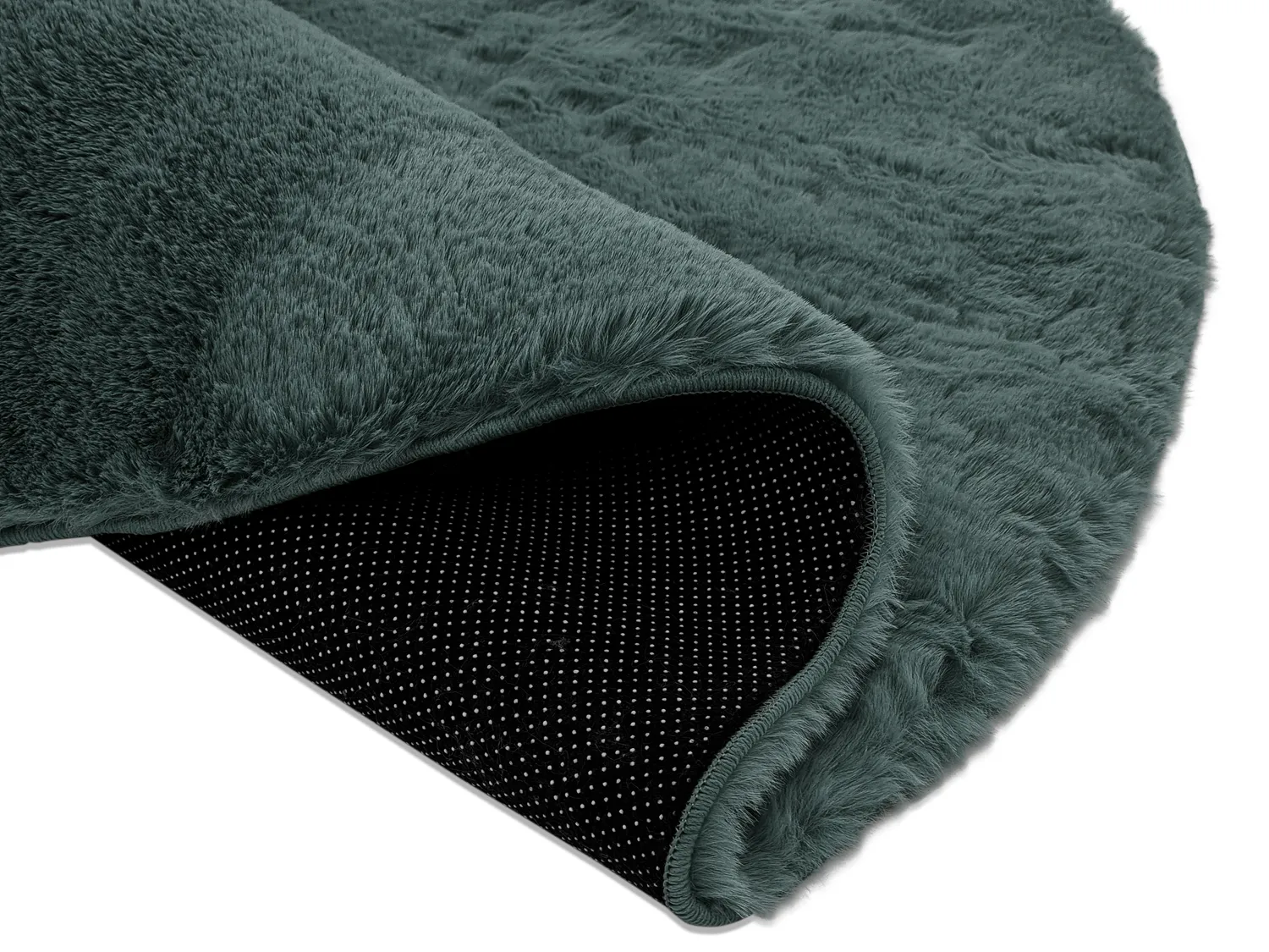 Runde tepper - Cloud Super Soft (grønn)