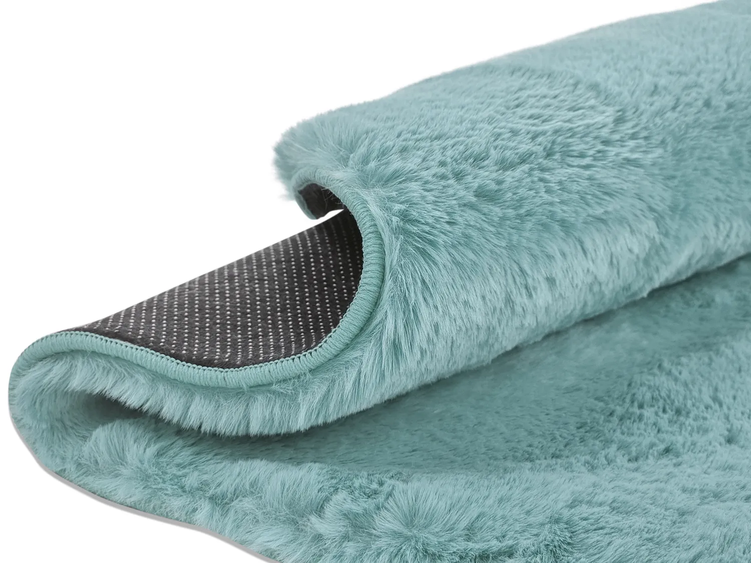 Runde tepper - Cloud Super Soft (lyse blå)