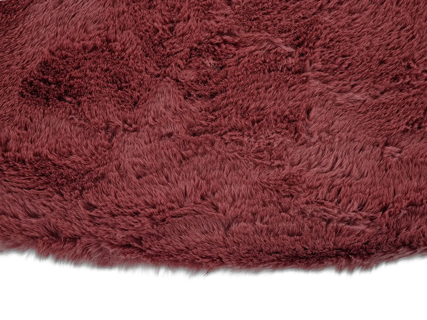 Runde tepper - Cloud Super Soft (rød)