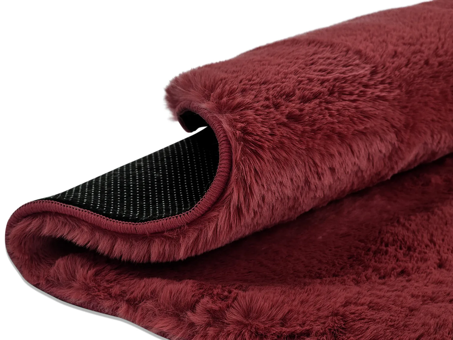 Runde tepper - Cloud Super Soft (rød)