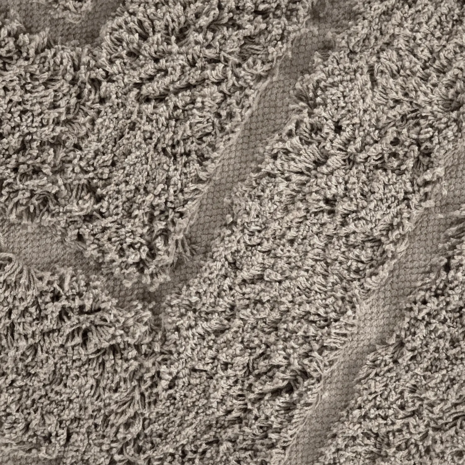 Runde tepper - Conara Natural Cotton Shaggy (taupe)