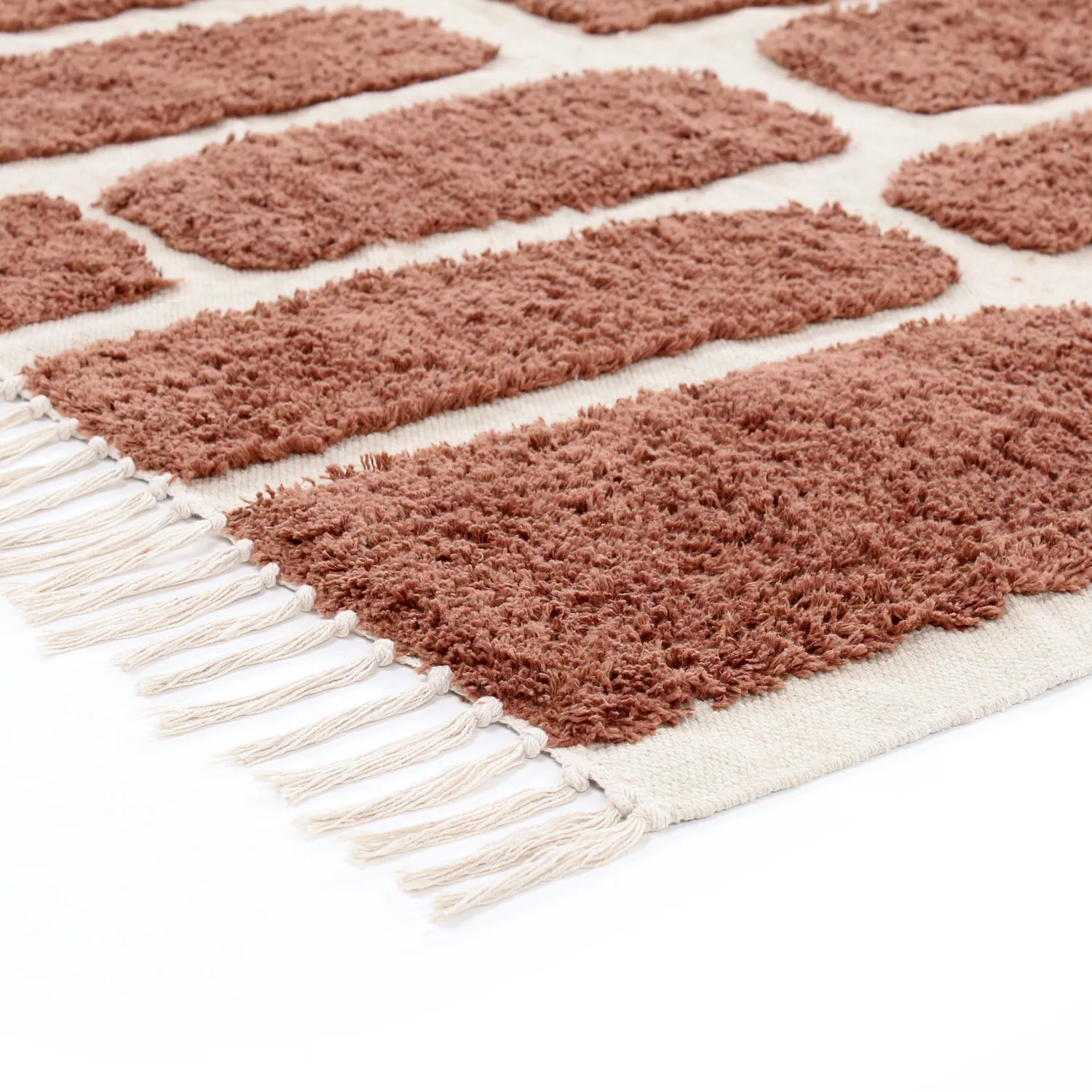 Ryetepper - Cyrus Natural Cotton Shaggy (brun)