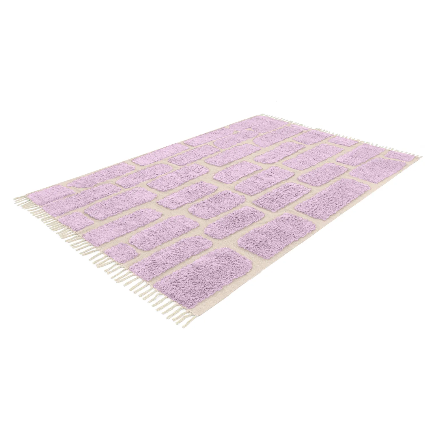 Ryetepper - Cyrus Natural Cotton Shaggy (lilla)