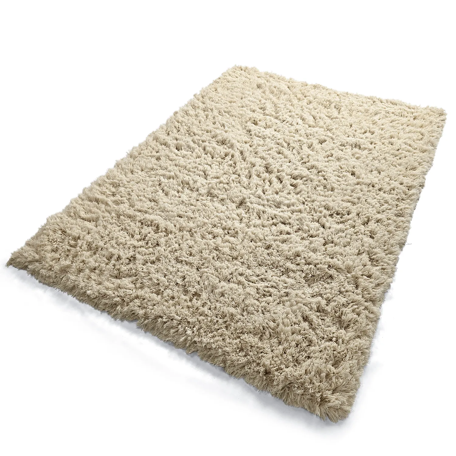 Ryetepper - Fassale Hand Woven Wool Shaggy (krem)