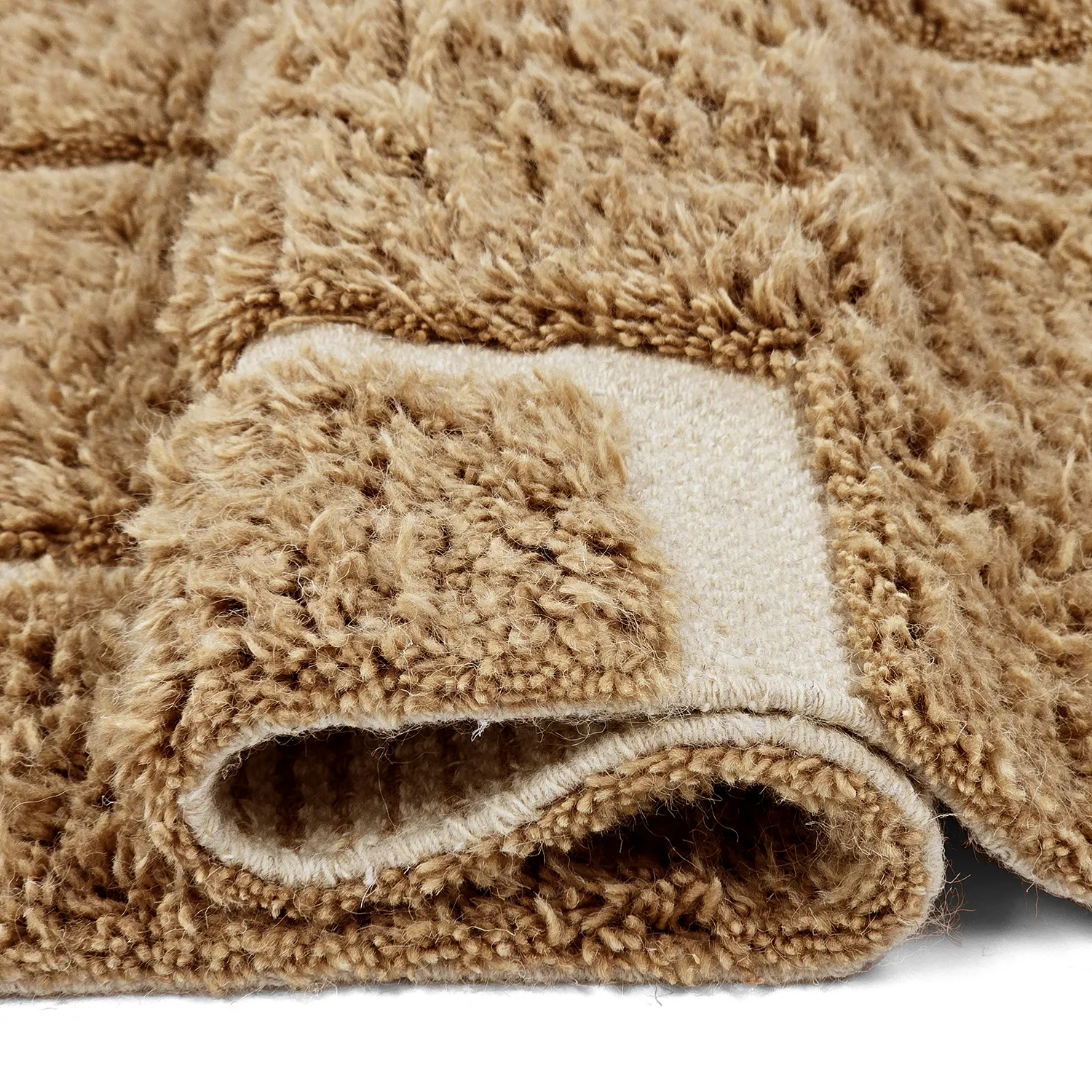 Ryetepper - Kiberg Hand Woven Wool Shaggy (beige)