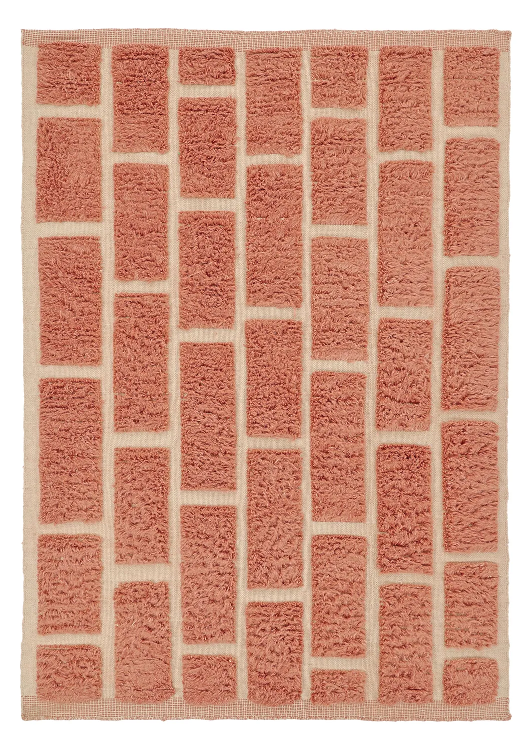Ryetepper - Leknes Hand Woven Wool Shaggy (terrakotta)