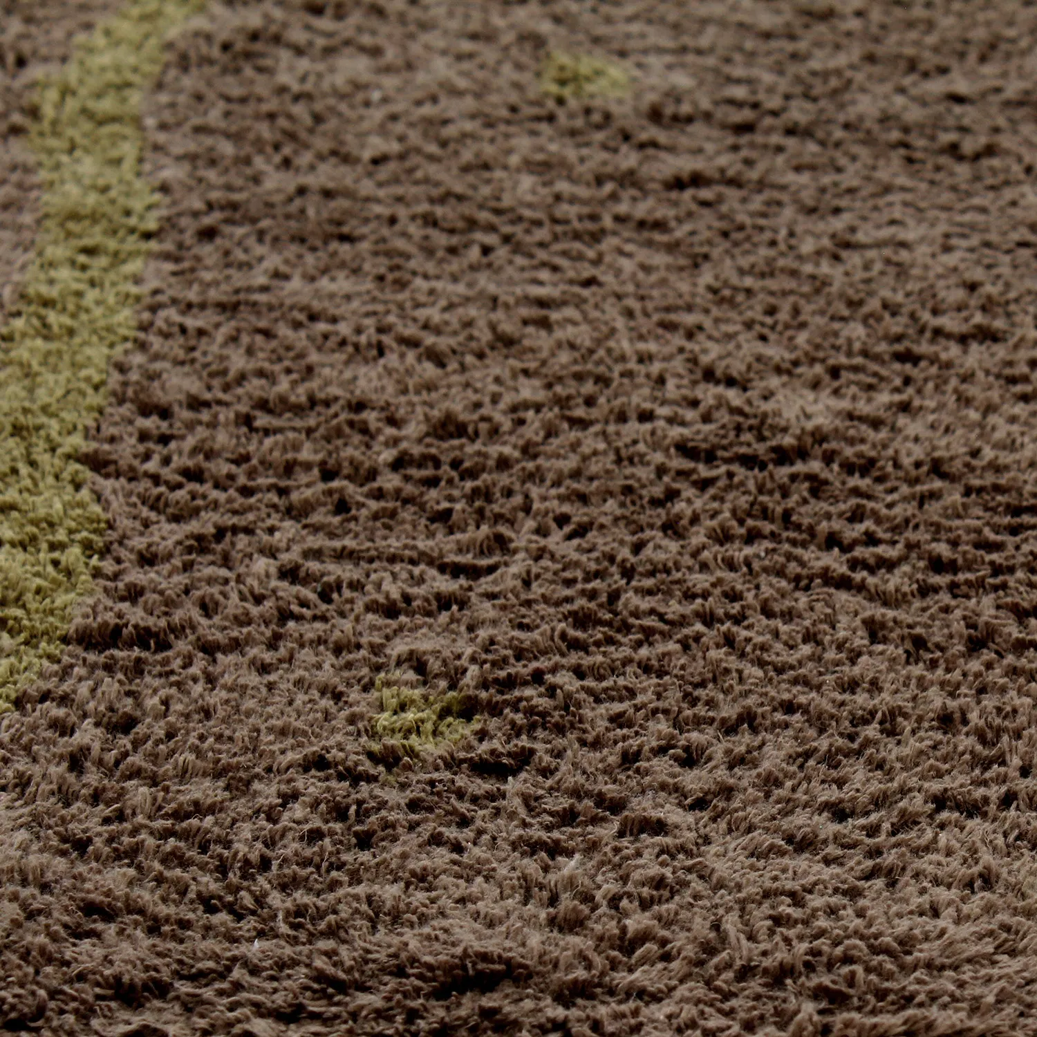 Ryetepper - Leora Natural Cotton Shaggy (brun/oliven)