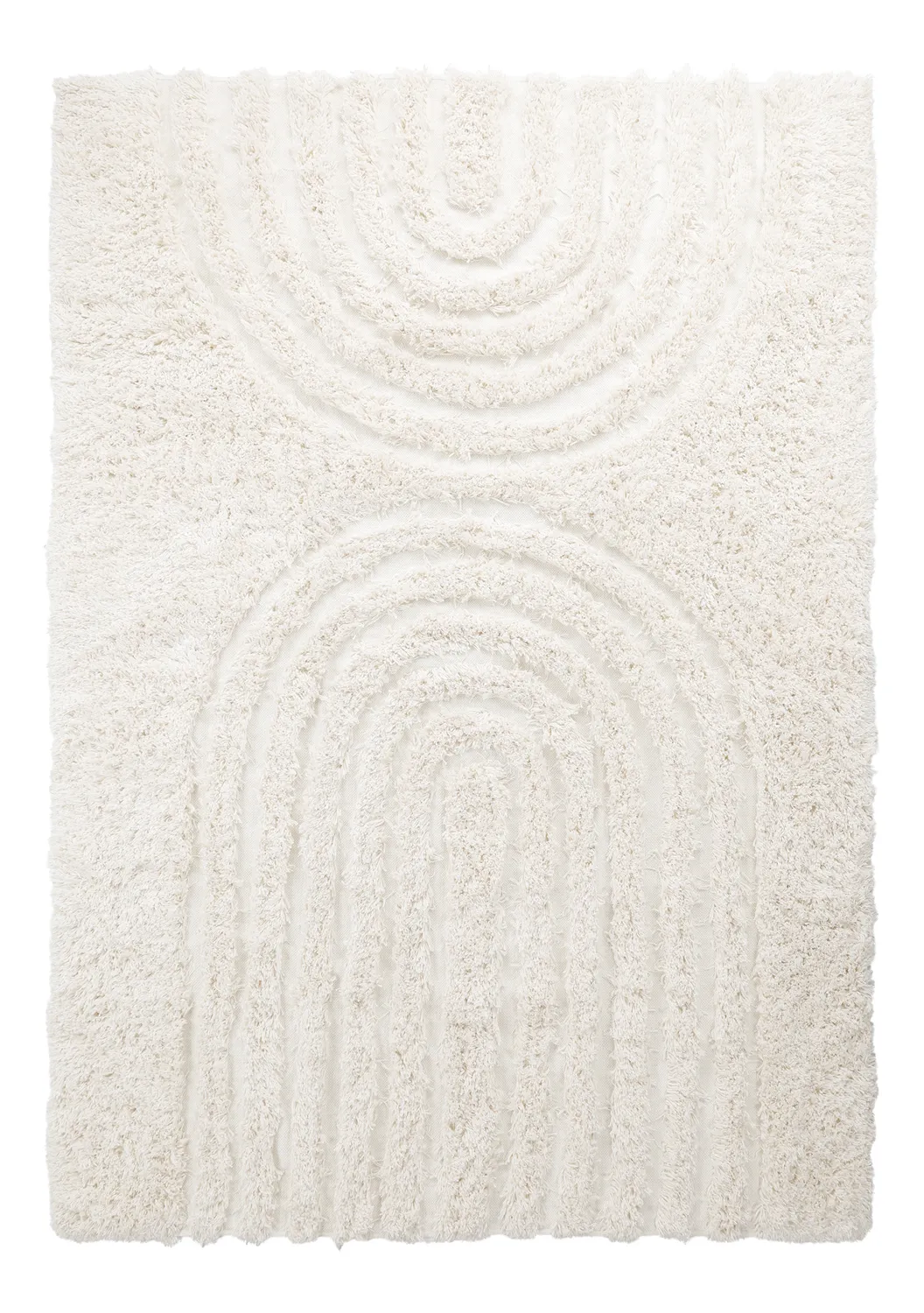Ryetepper - Lindos Natural Cotton Shaggy (hvit)
