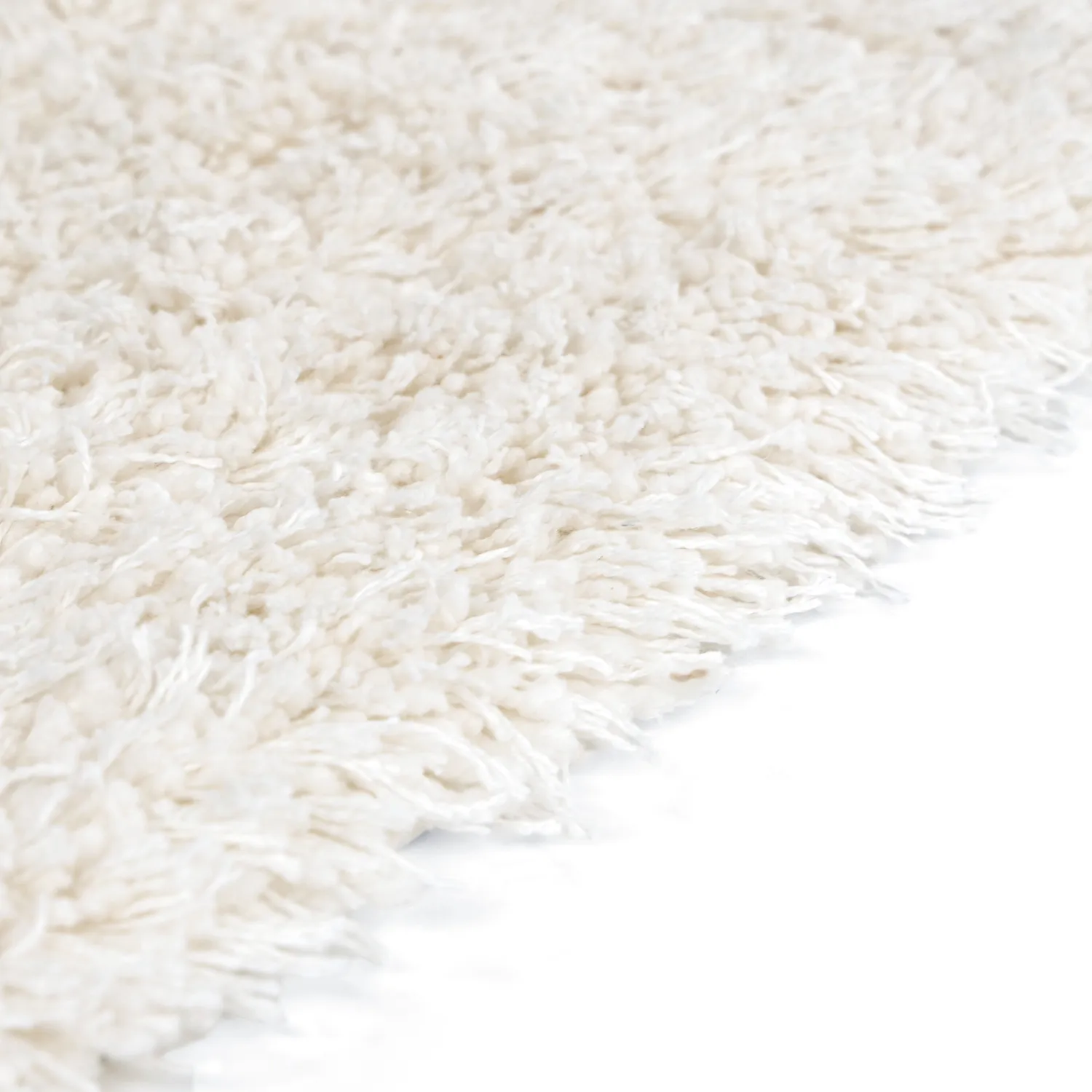 Ryetepper - Lindos Natural Cotton Shaggy (hvit)