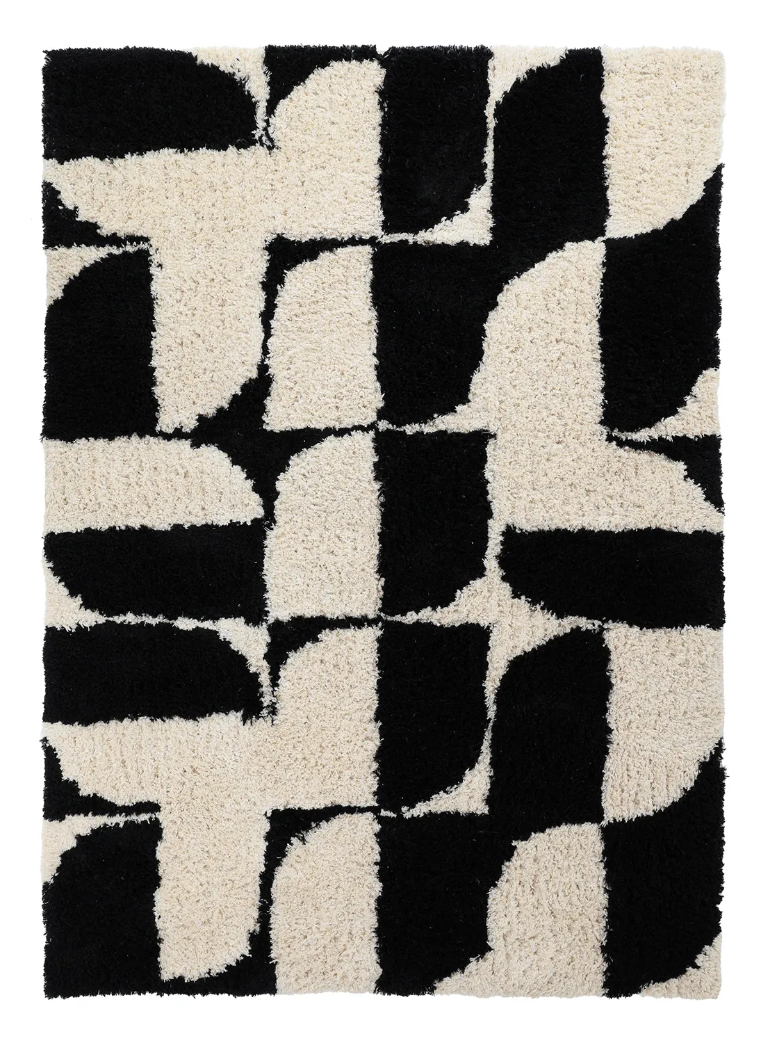 Ryetepper - Marvao Natural Cotton Shaggy (offwhite/svart)