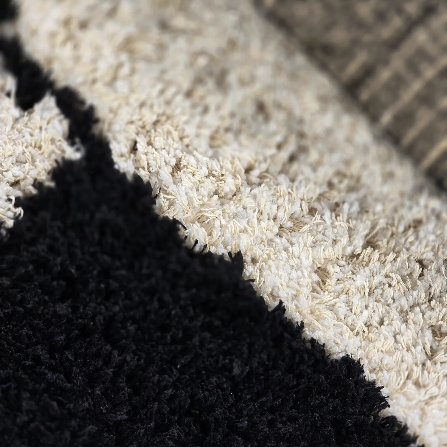 Ryetepper - Marvao Natural Cotton Shaggy (offwhite/svart)