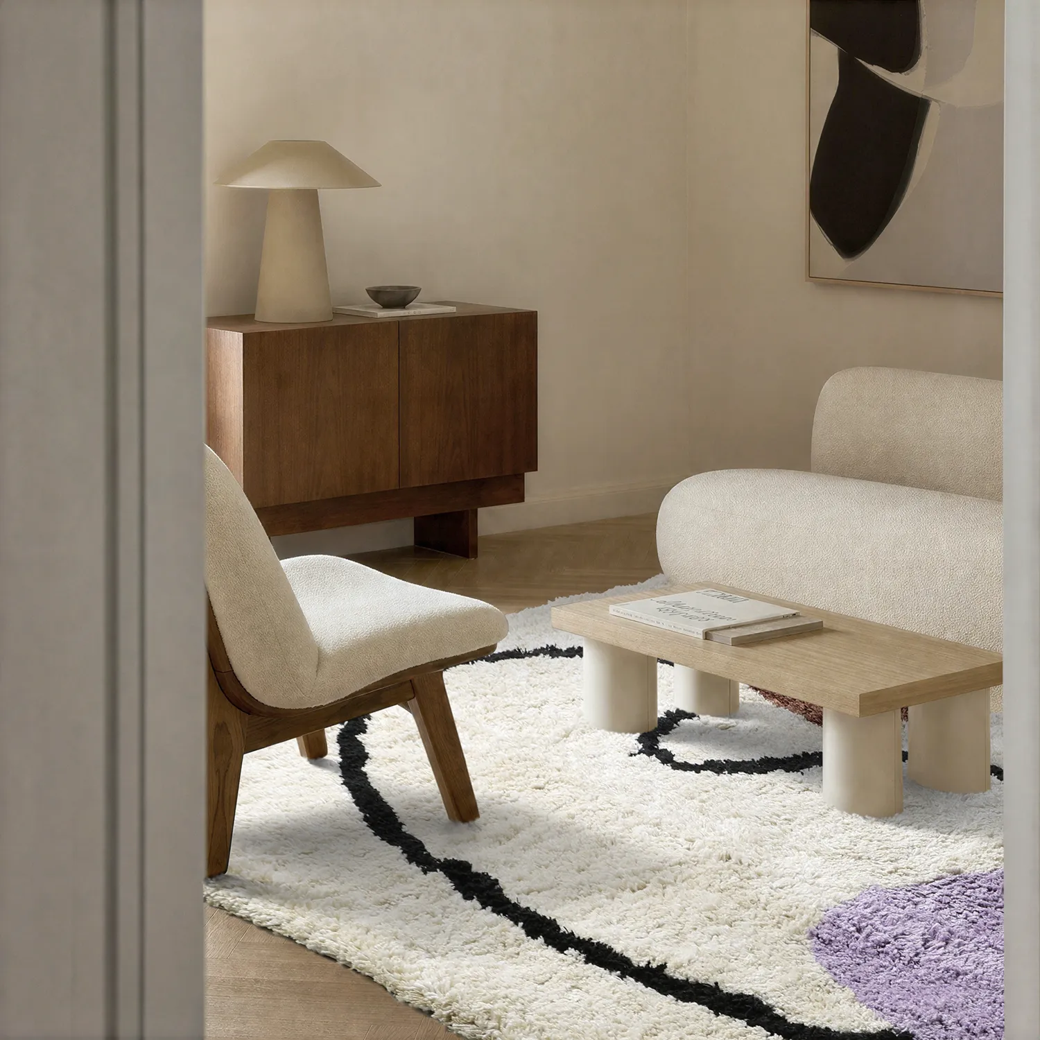 Ryetepper - Naousa Natural Cotton Shaggy (multi)