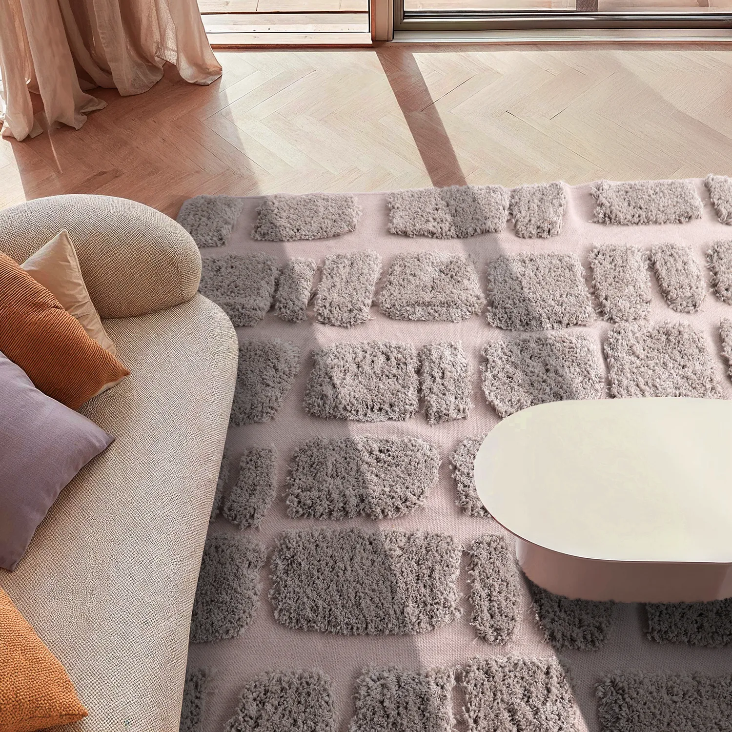 Ryetepper - Otranto Natural Cotton Shaggy (taupe)