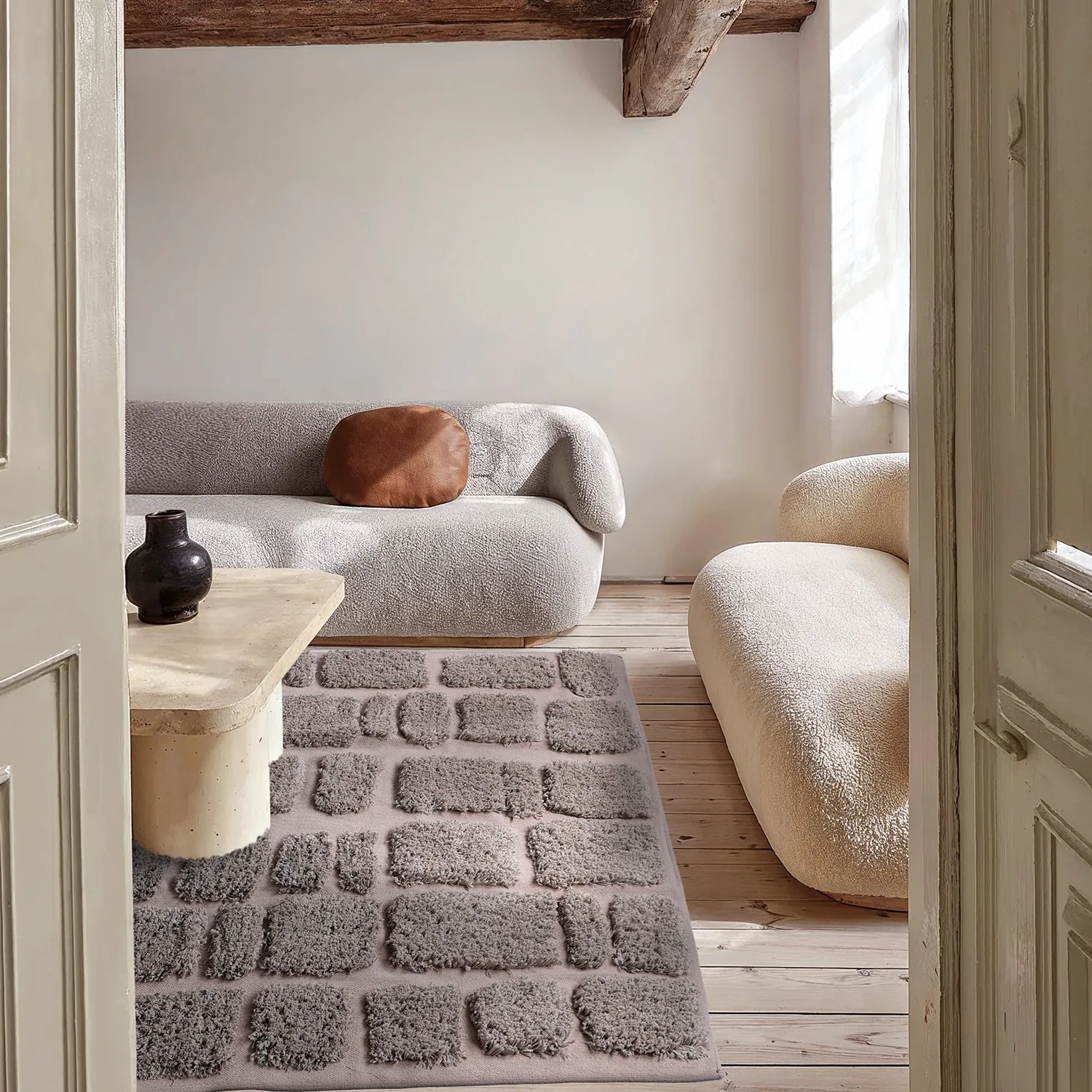 Ryetepper - Otranto Natural Cotton Shaggy (taupe)