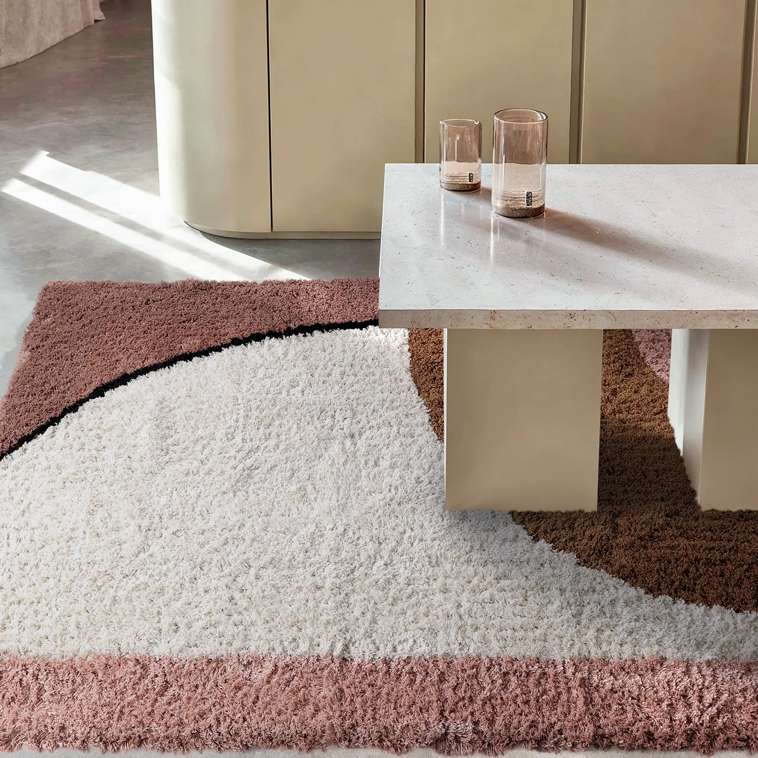 Ryetepper - Perast Natural Cotton Shaggy (multi)