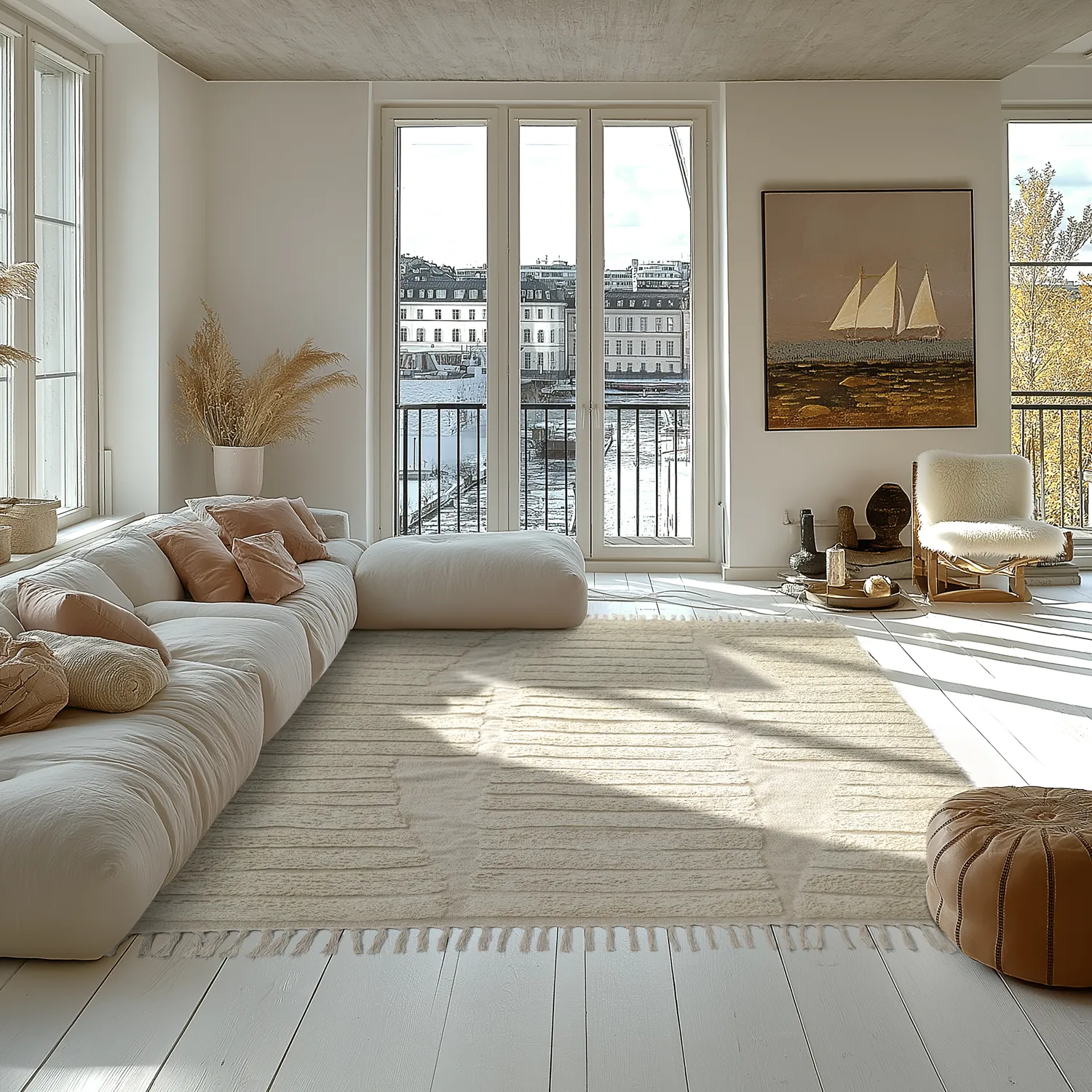 Ryetepper - Rani Natural Cotton Shaggy (beige)