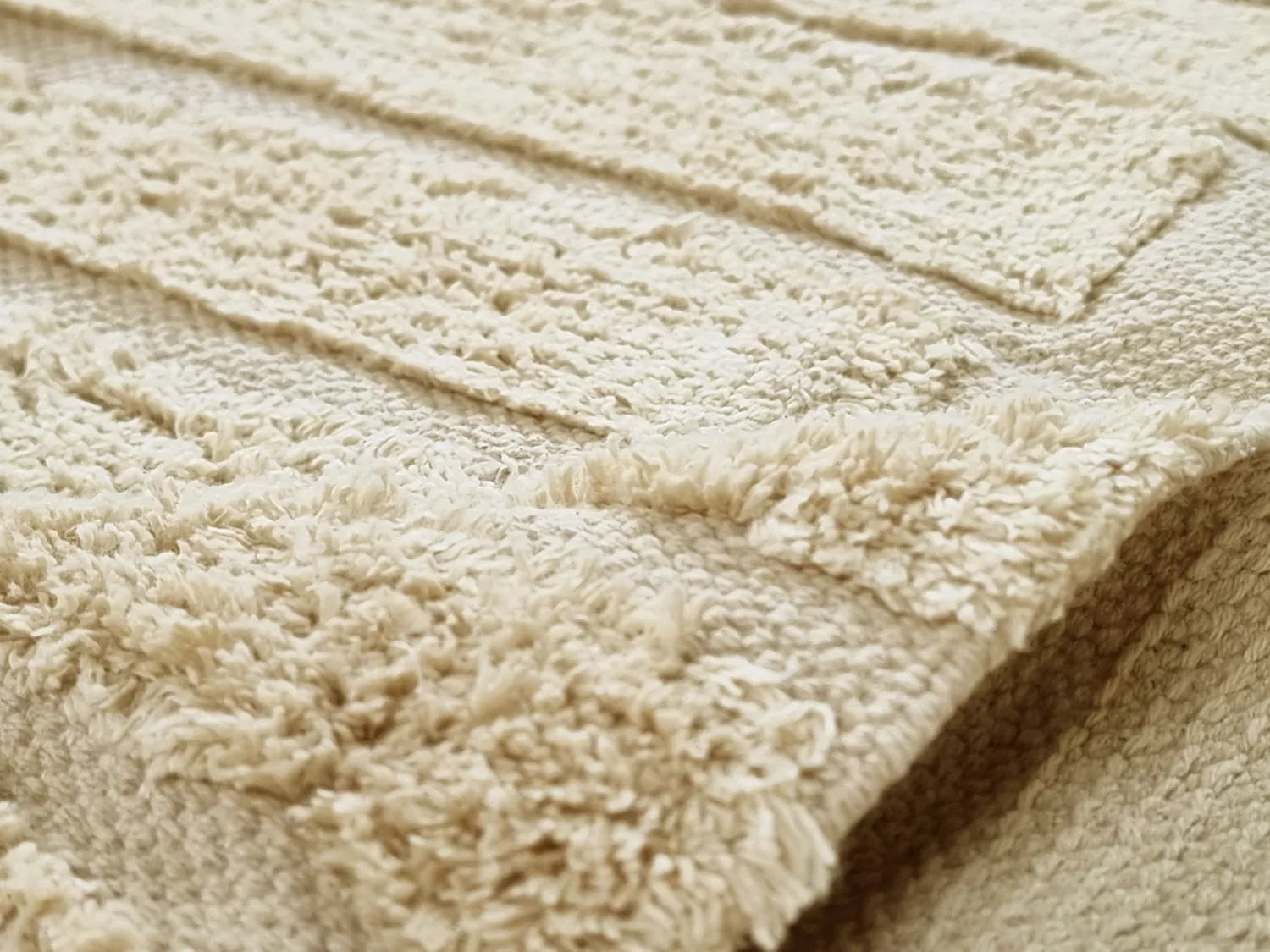 Ryetepper - Rani Natural Cotton Shaggy (beige)