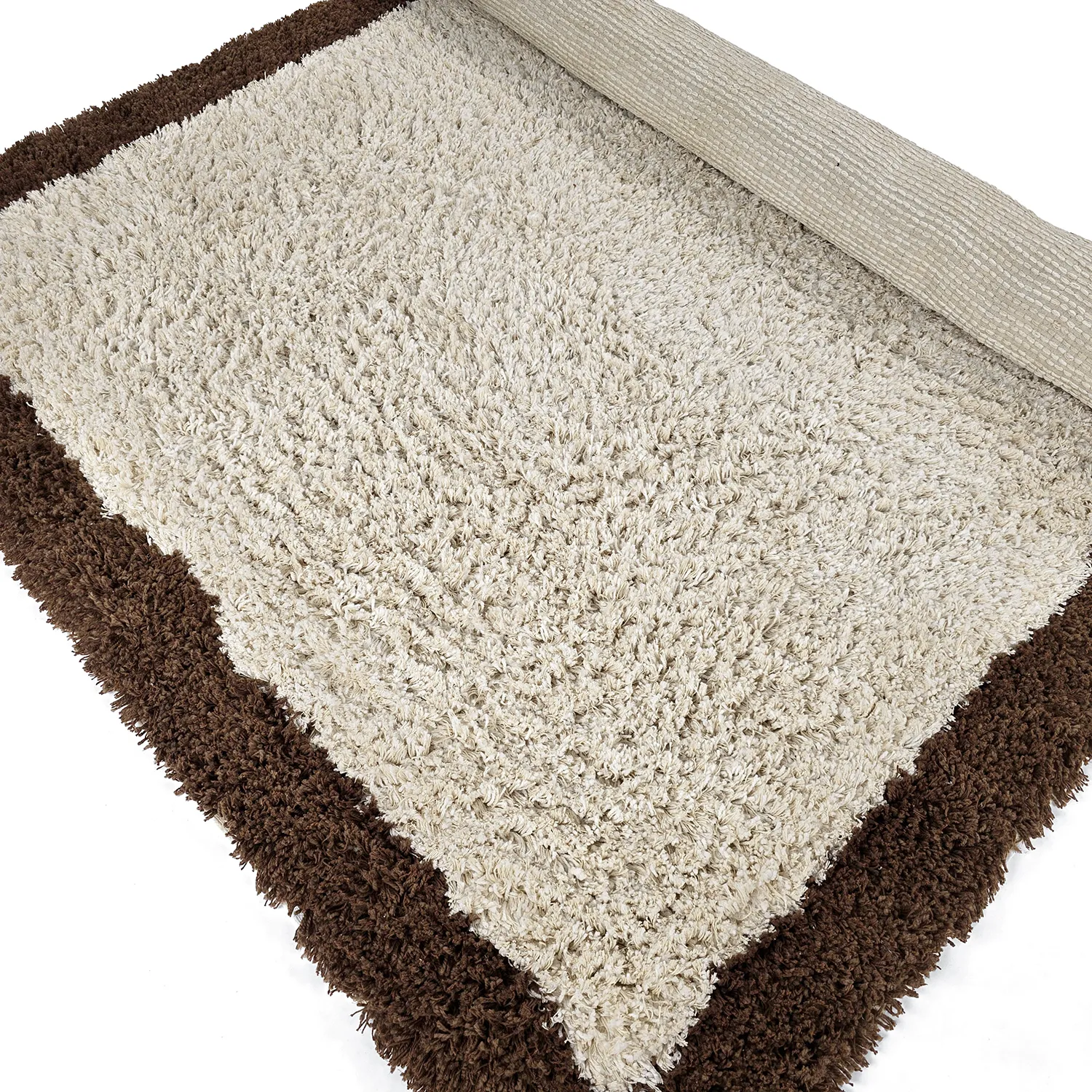 Ryetepper - Sagres Natural Cotton Shaggy (offwhite/brun)