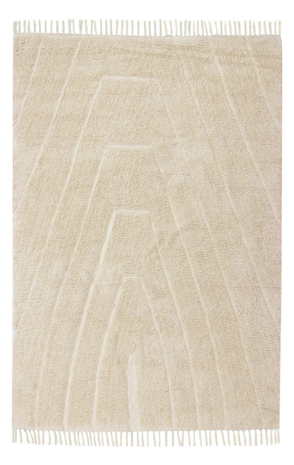 Ryetepper - Sivia Natural Cotton Shaggy (beige)