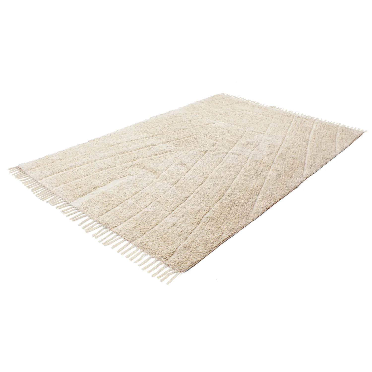 Ryetepper - Sivia Natural Cotton Shaggy (beige)