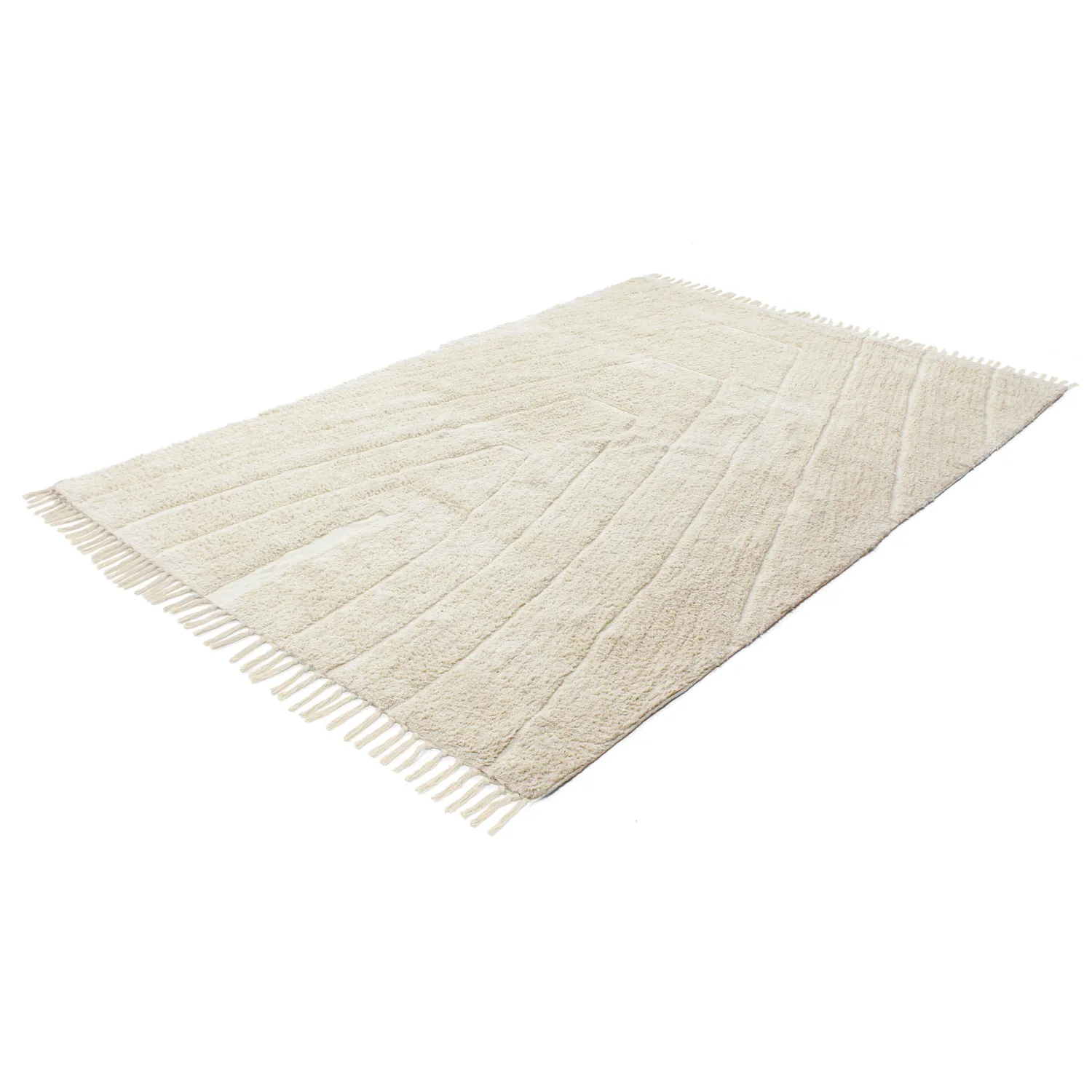 Ryetepper - Sivia Natural Cotton Shaggy (off-white)