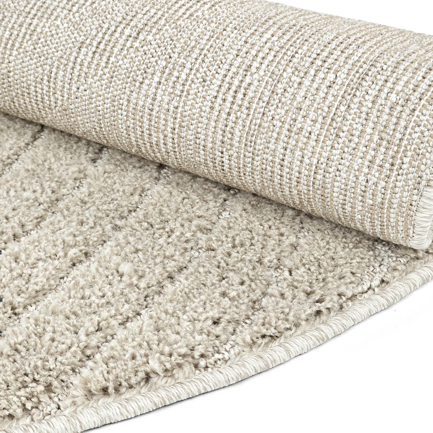 Runde tepper - Wendy (beige)