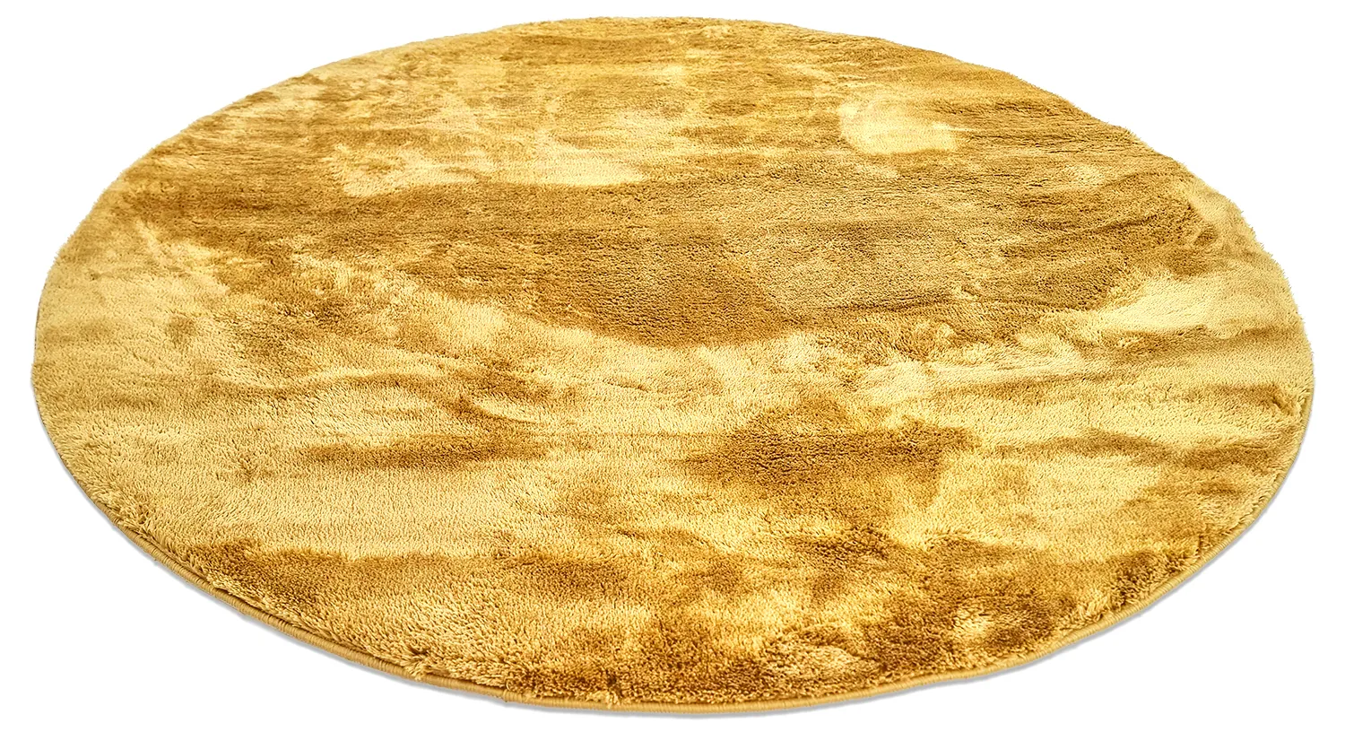 Runde tepper - Aranga Super Soft Fur (ochre)