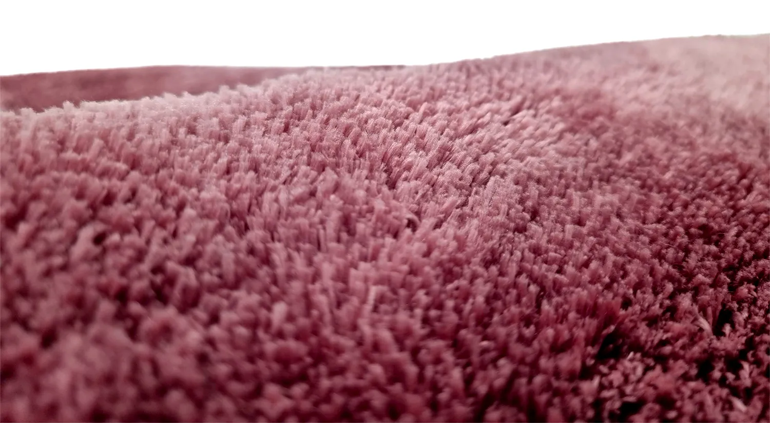 Runde tepper - Aranga Super Soft Fur (rose)