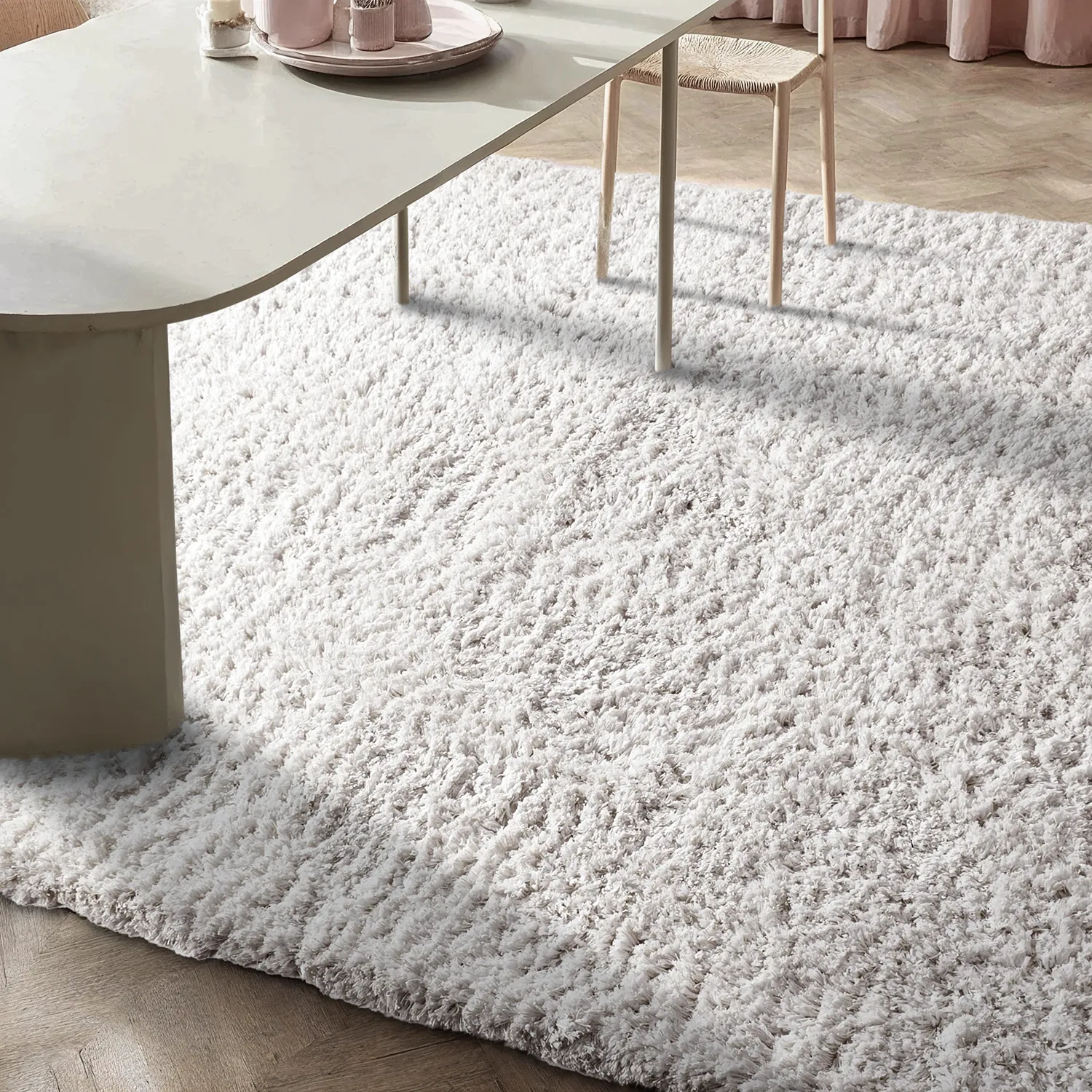 Ryetepper - Combarro Solid Cotton Shaggy (krem)