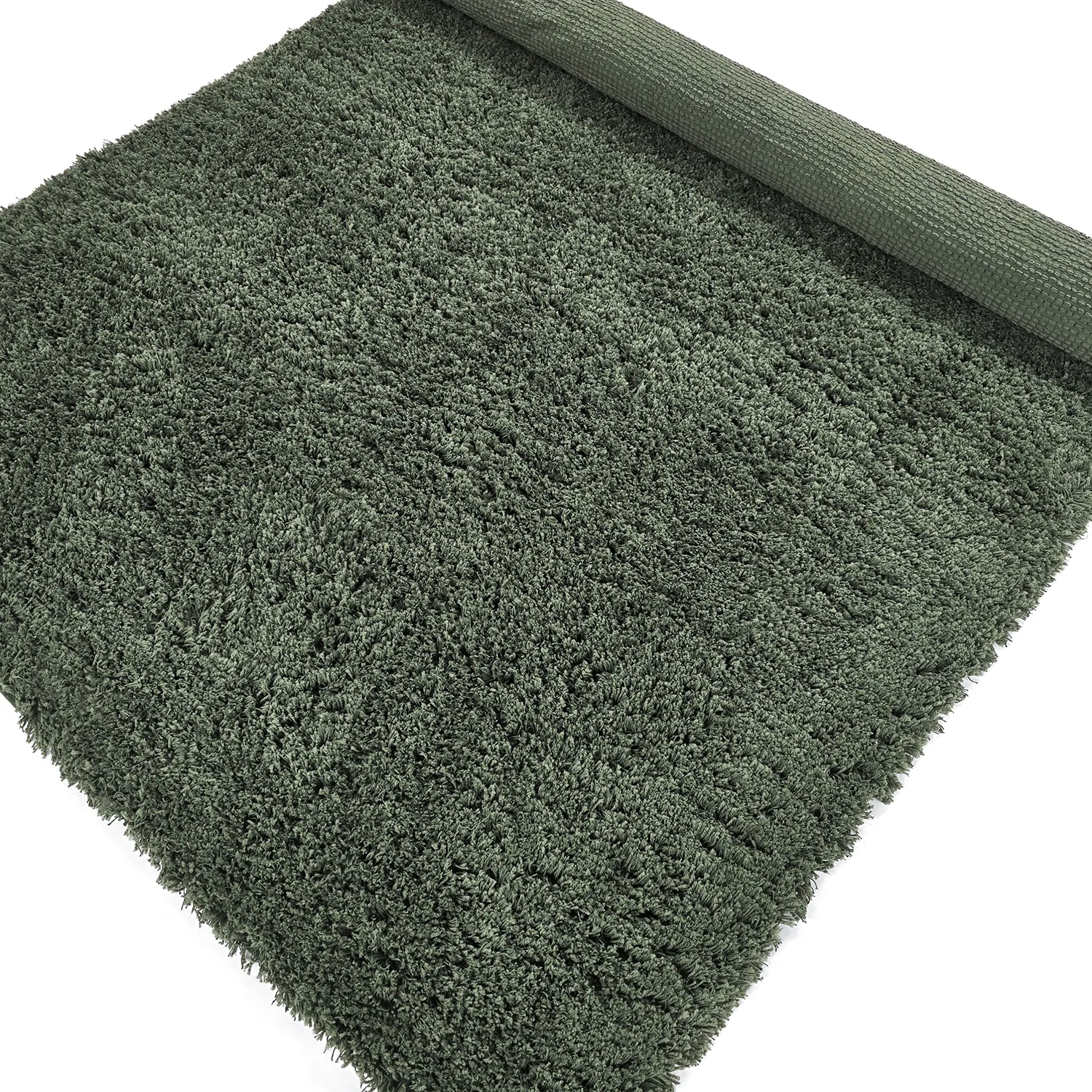 Ryetepper - Combarro Solid Cotton Shaggy (grønn)