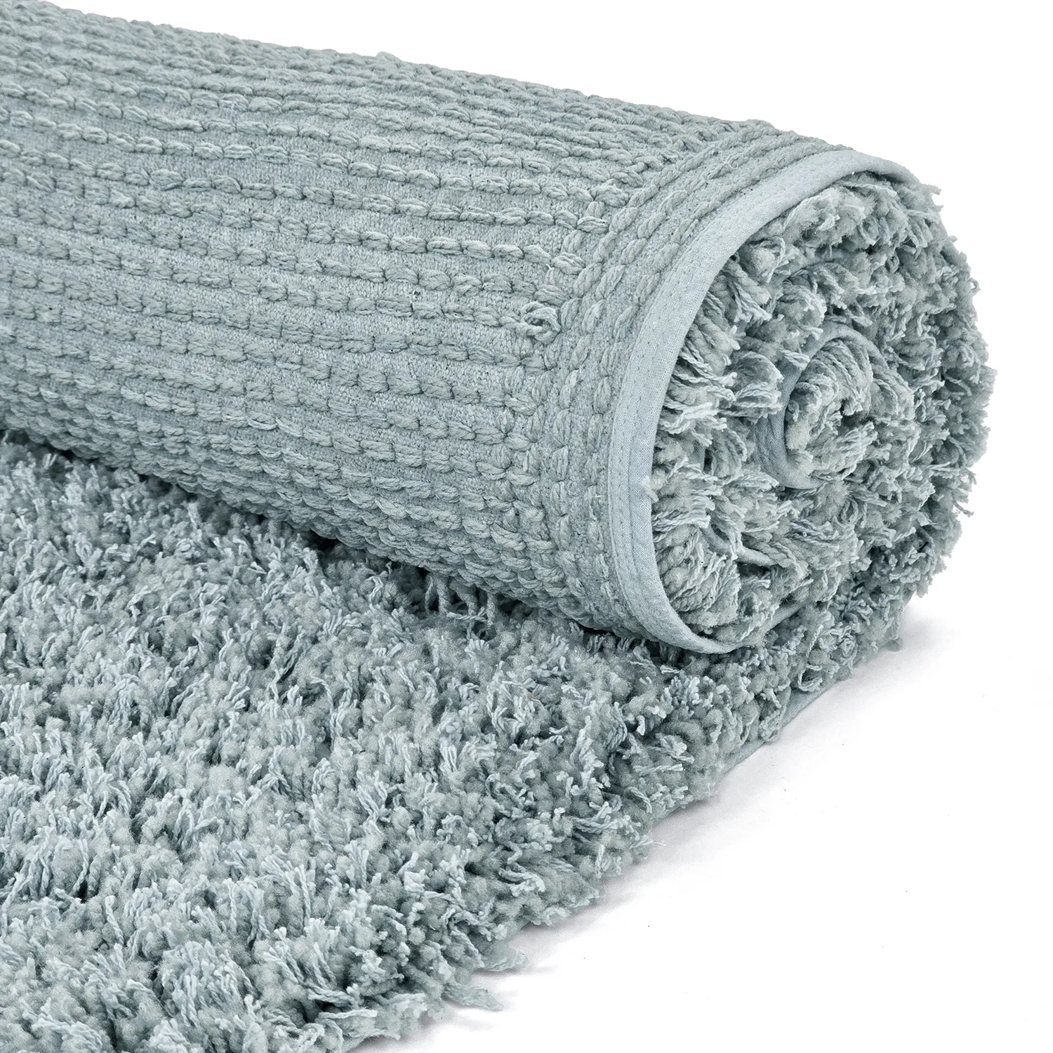Ryetepper - Combarro Solid Cotton Shaggy (lyseblått)
