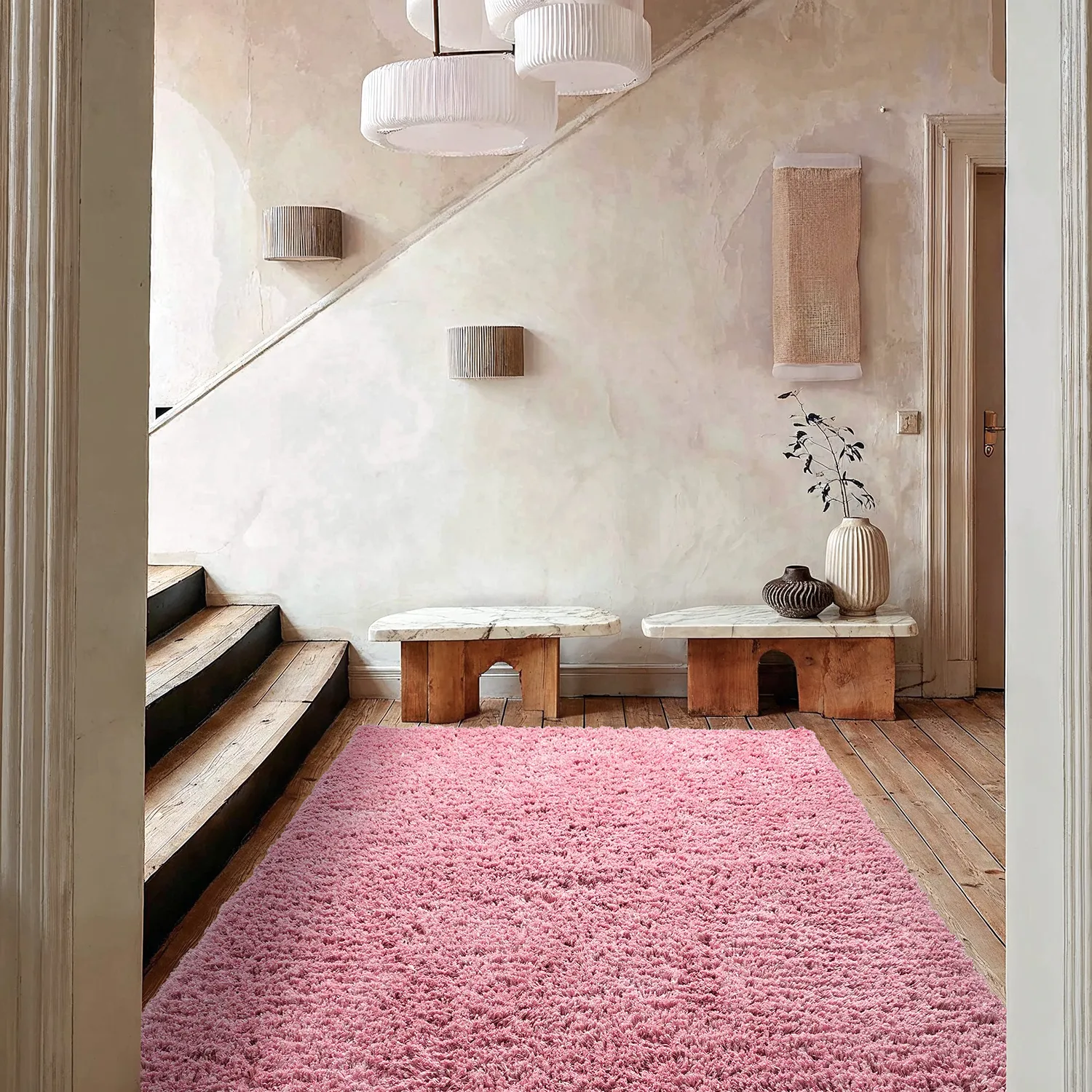 Ryetepper - Combarro Solid Cotton Shaggy (lyserosa)