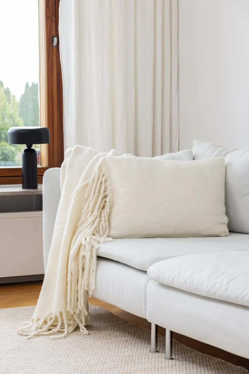 Putetrekk i ullblanding - Samantha (offwhite)