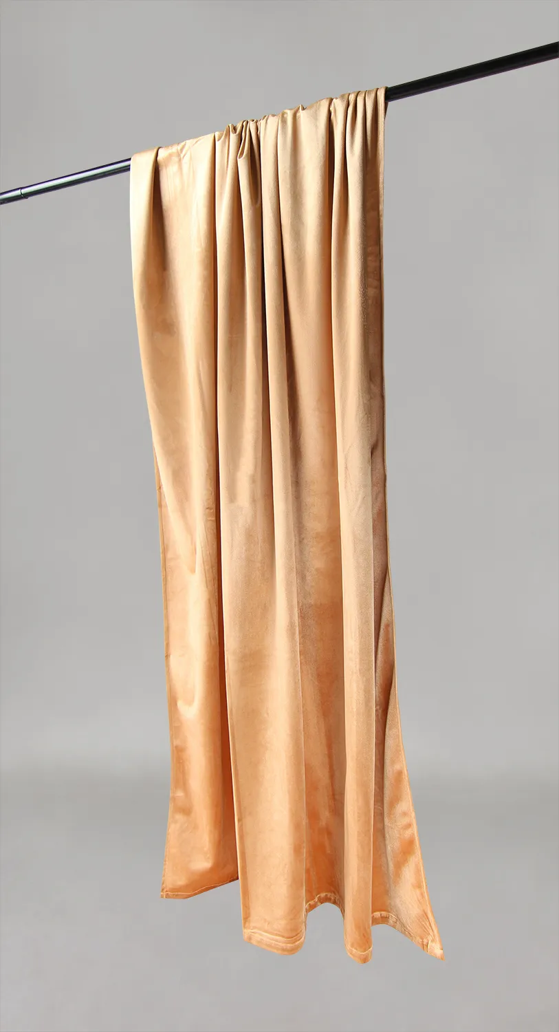 Gardiner - Fløyelsgardiner Marlyn (apricot)