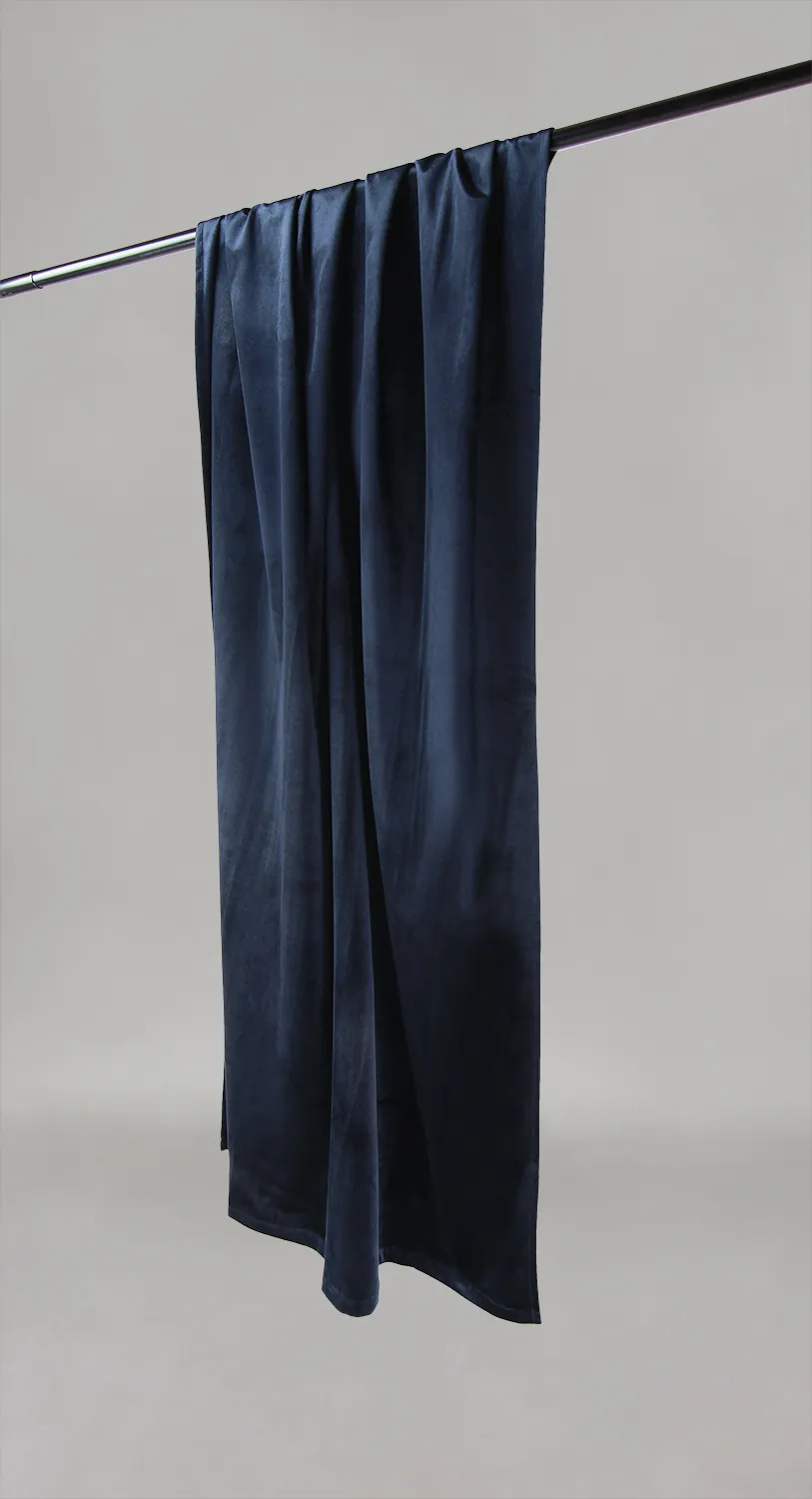 Gardiner - Fløyelsgardiner Marlyn (navy)