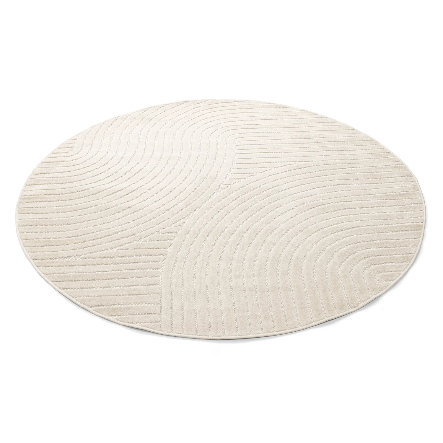 Runde tepper - Devon (cream)