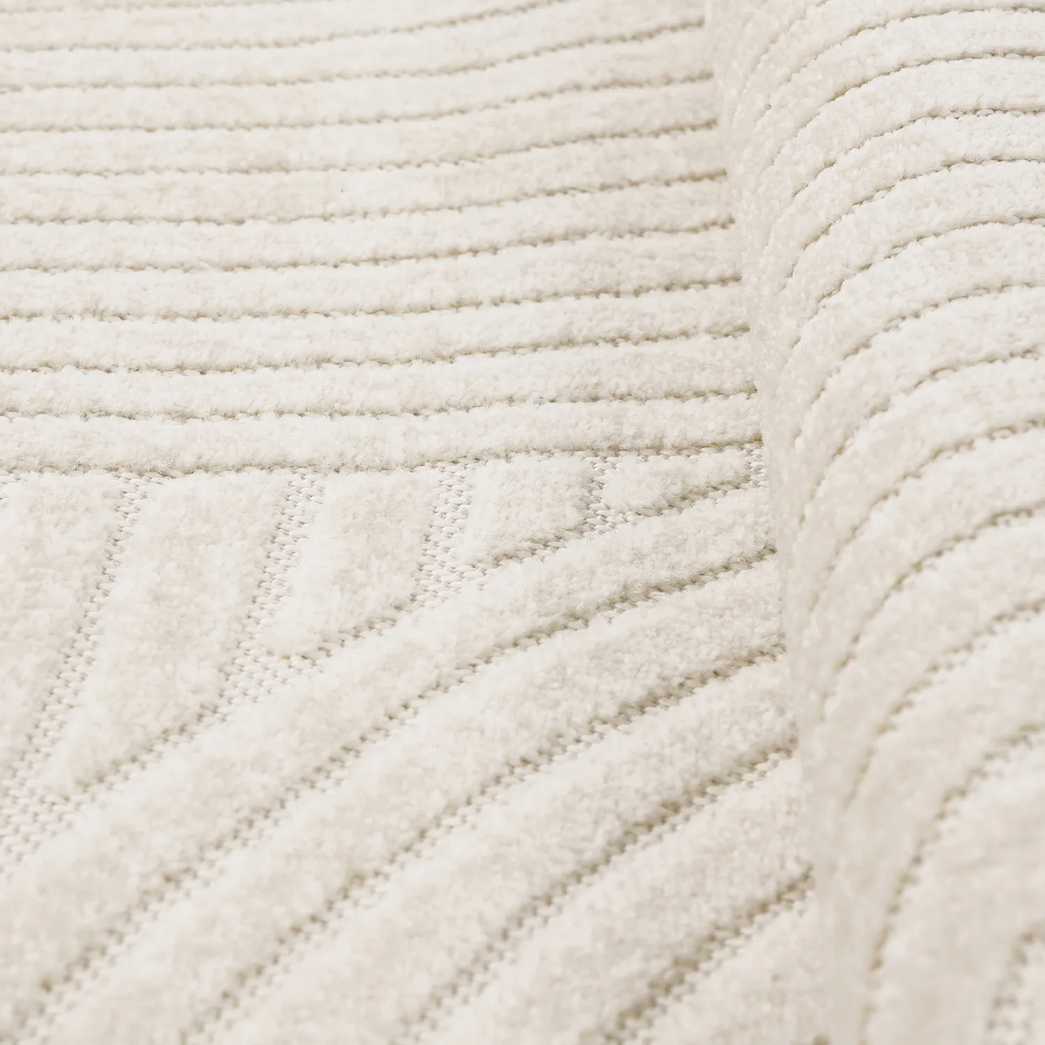 Runde tepper - Devon (cream)