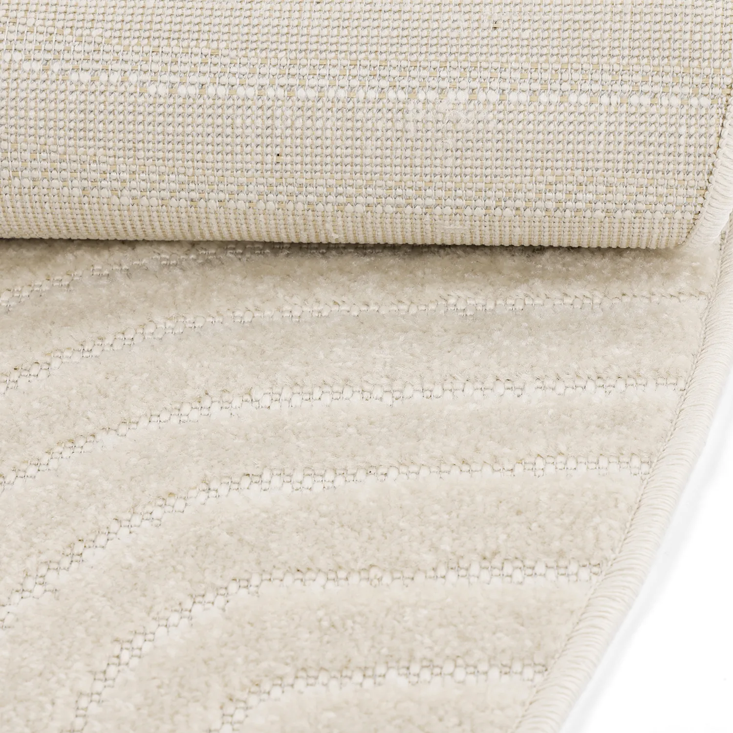 Runde tepper - Devon (cream)