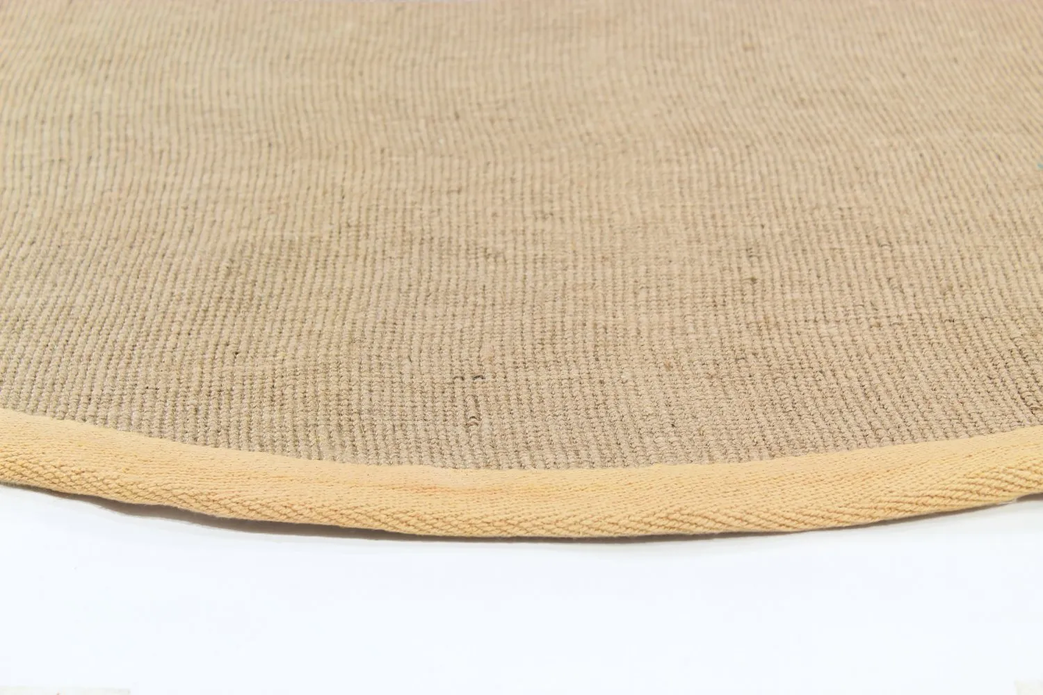 Runde tepper (sisal) - Agave (lett taupe)